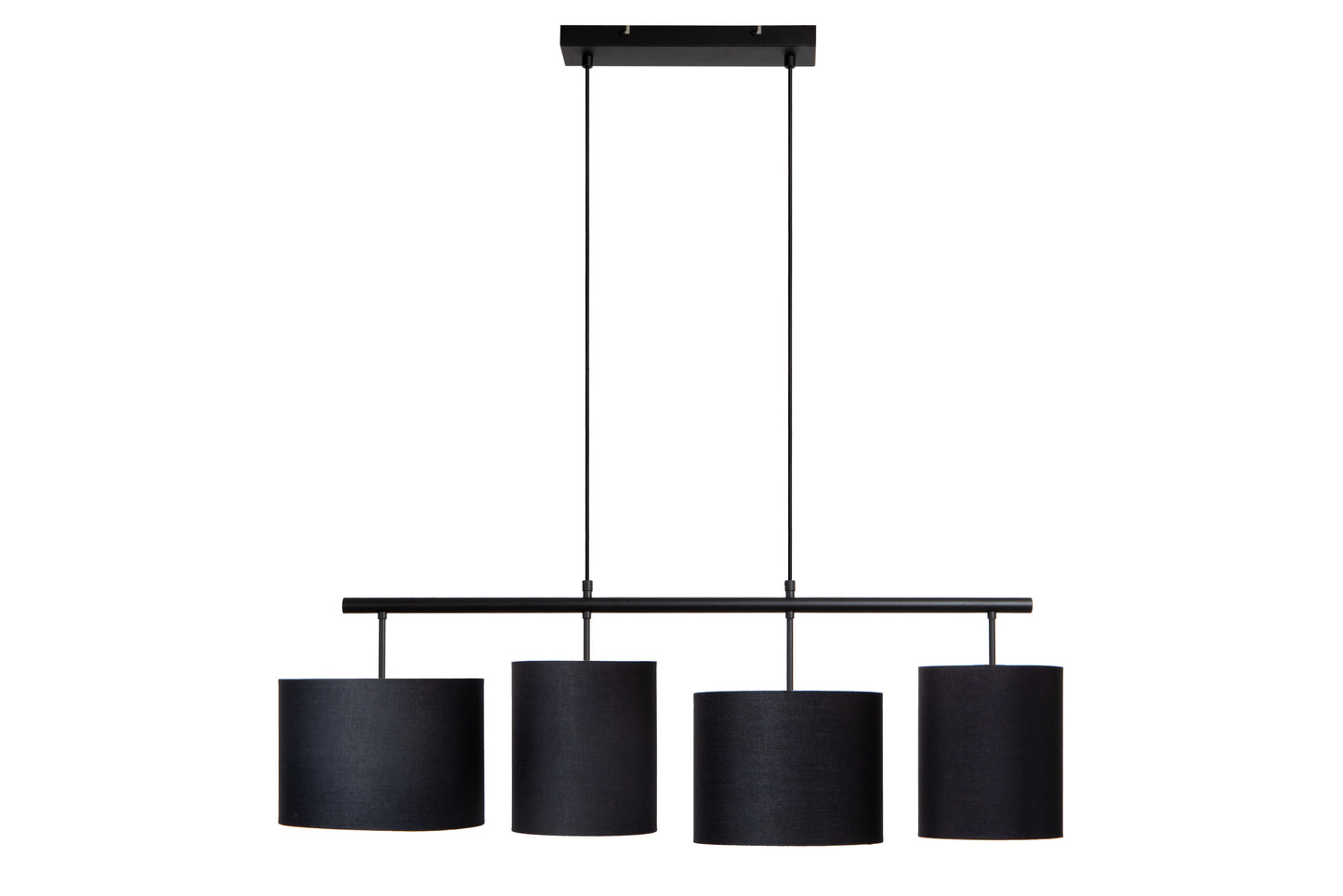 Lucide MAYA - Pendant light - 4xE27 - Black