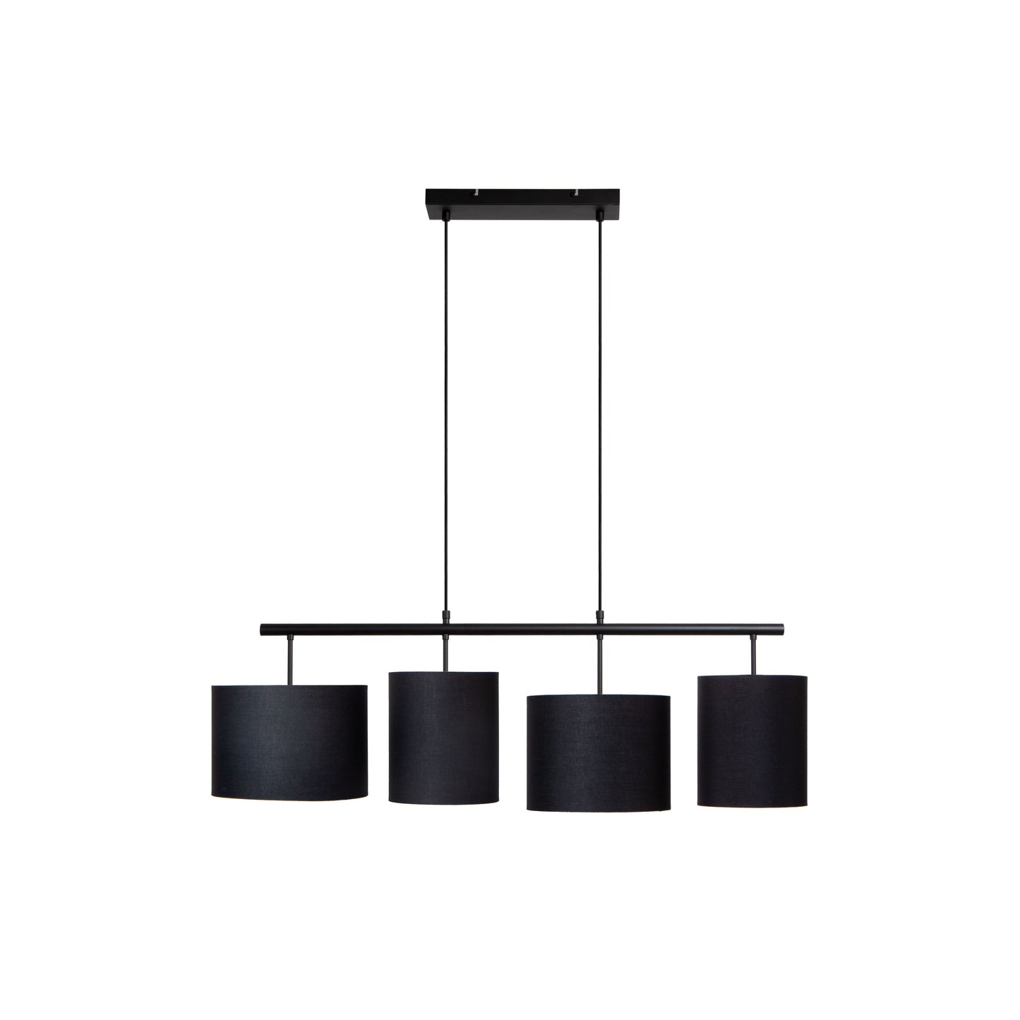 Lucide MAYA - Pendant light - 4xE27 - Black