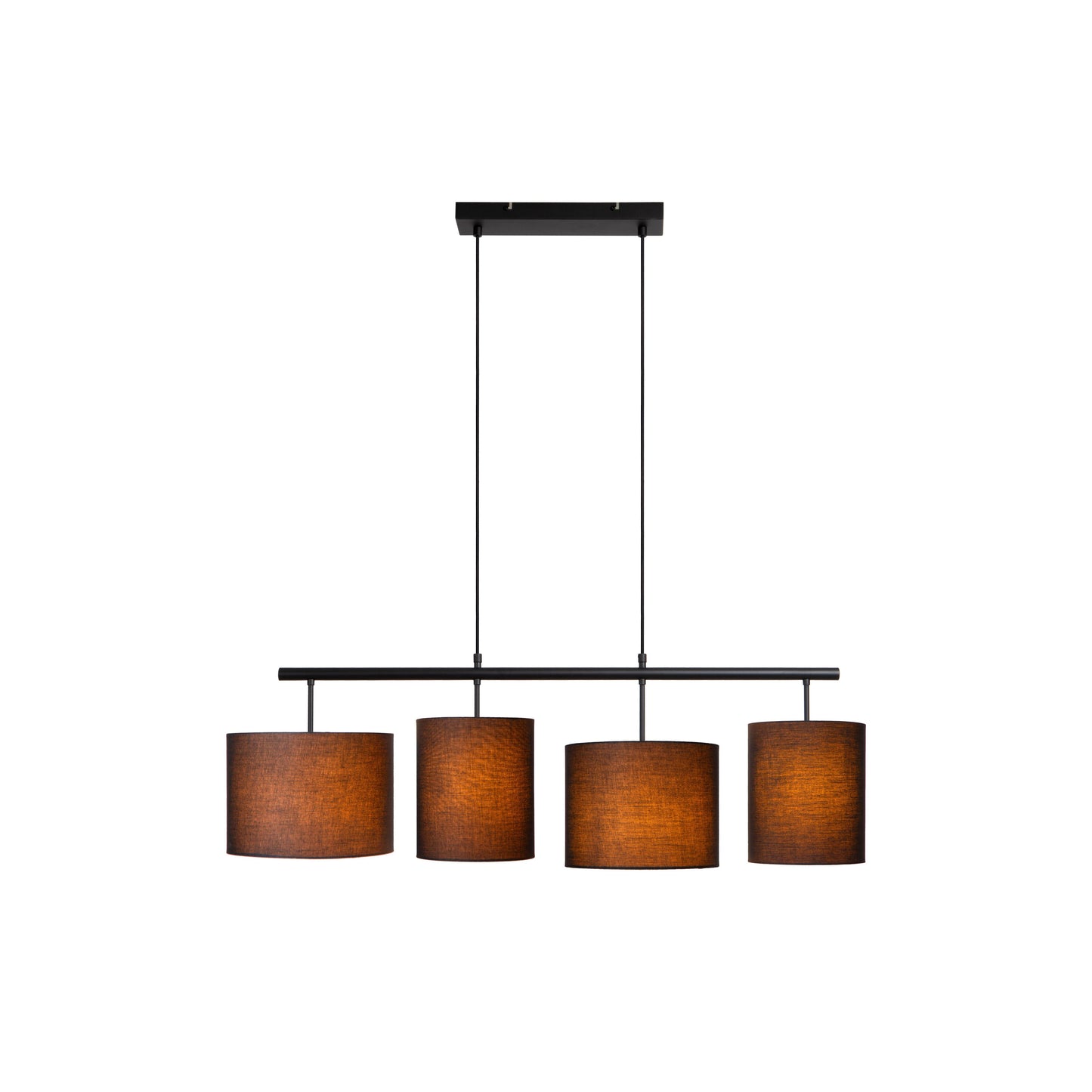 Lucide MAYA - Pendant light - 4xE27 - Black