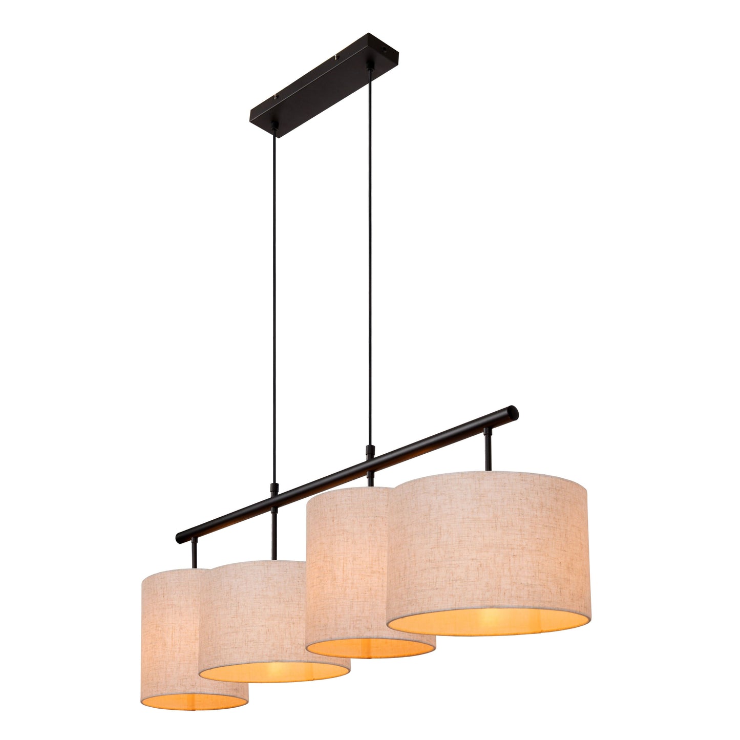 Lucide MAYA - Pendant light - 4xE27 - Cream