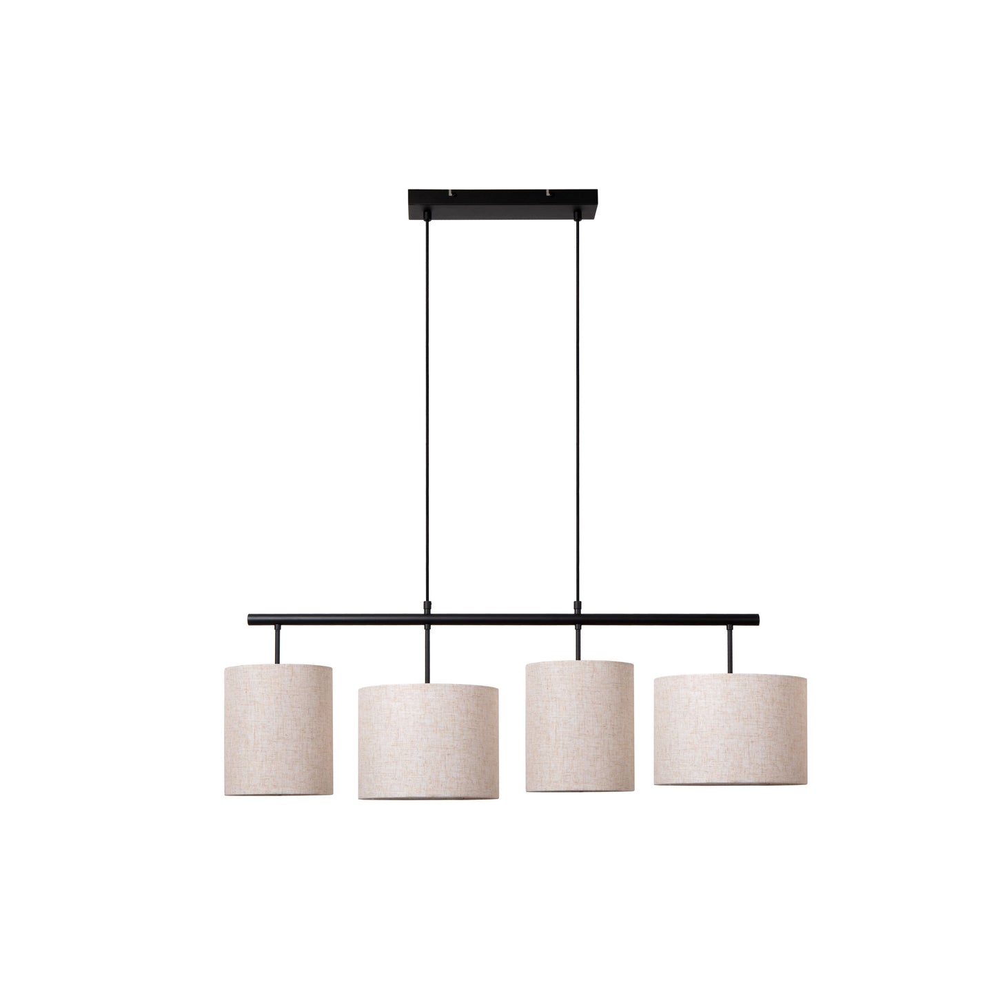 Lucide MAYA - Pendant light - 4xE27 - Cream