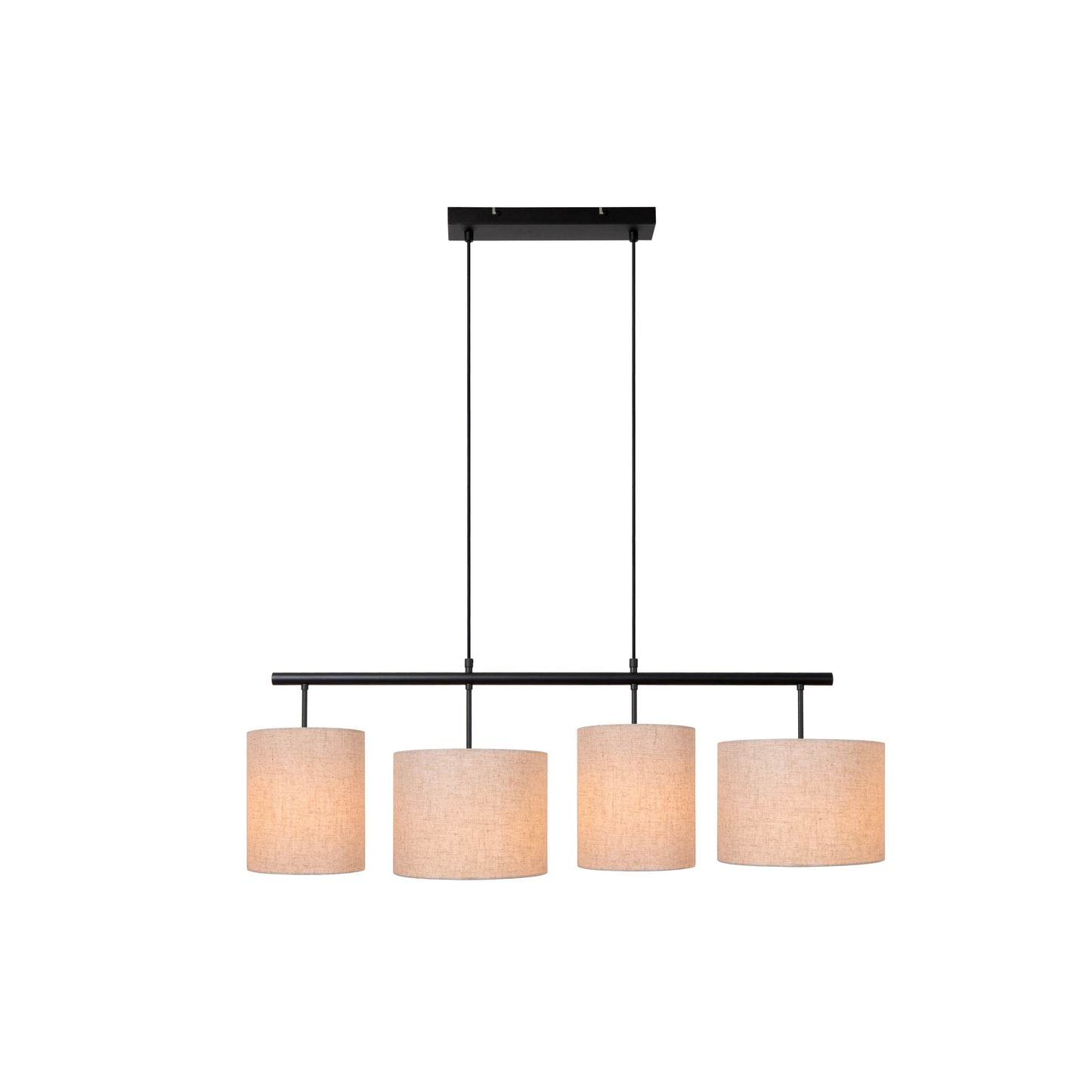 Lucide MAYA - Pendant light - 4xE27 - Cream