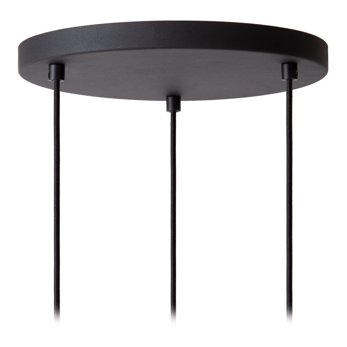 Lucide LAMBRES - Pendant light - 3xE27 - Black