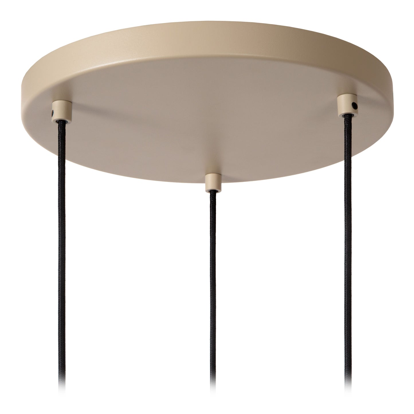 Lucide LAMBRES - Pendant light - 3xE27 - Taupe