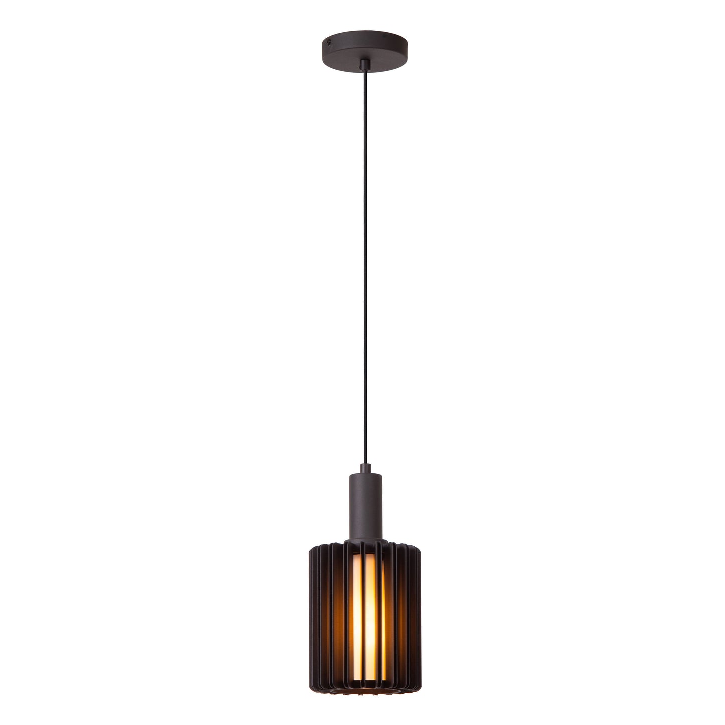 Lucide LAMBRES - Pendant light - 1xE27 - Black