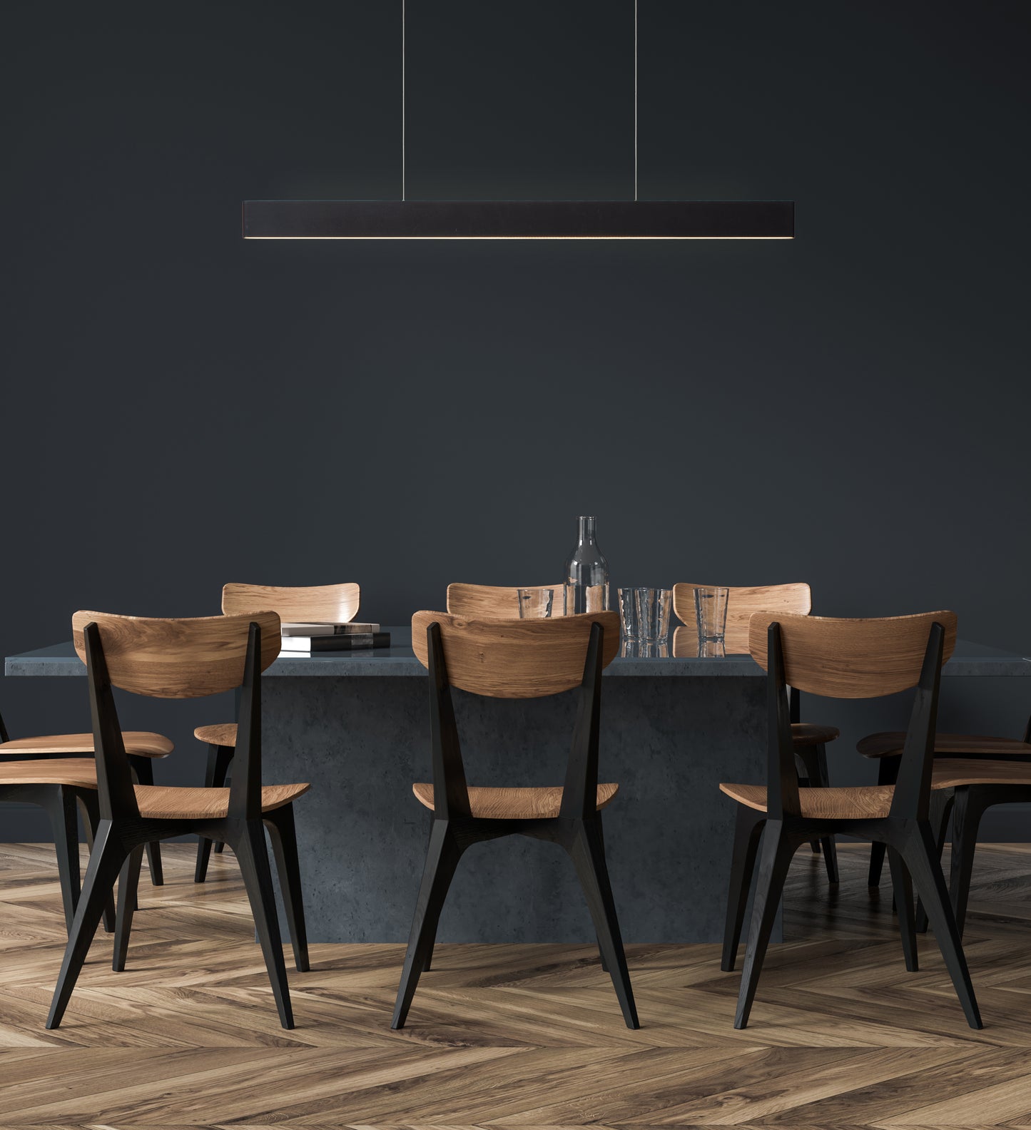 Lucide RAYA LED - Pendant light - LED Dim. - 1x36W 2700K - Black