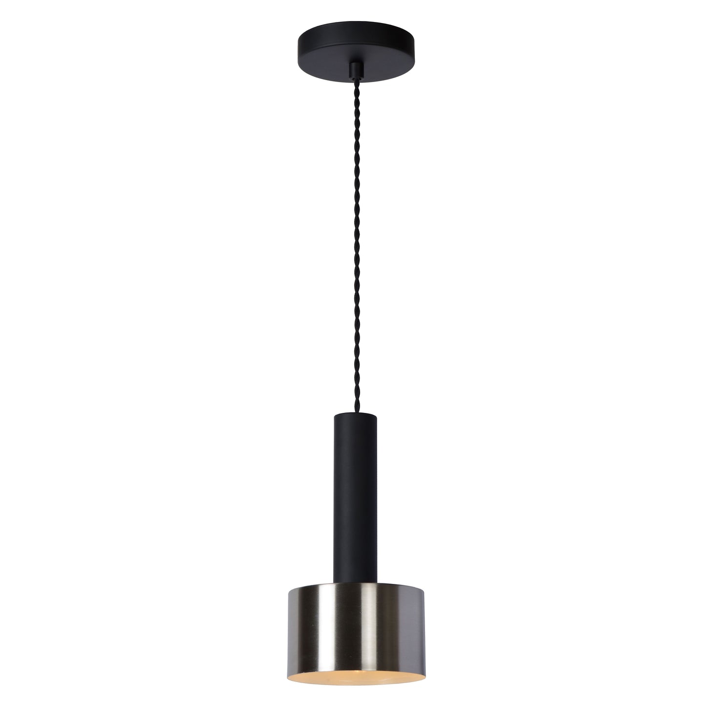 Lucide TEUN - Pendant light - Ø 13 cm - 1xE27 - Black