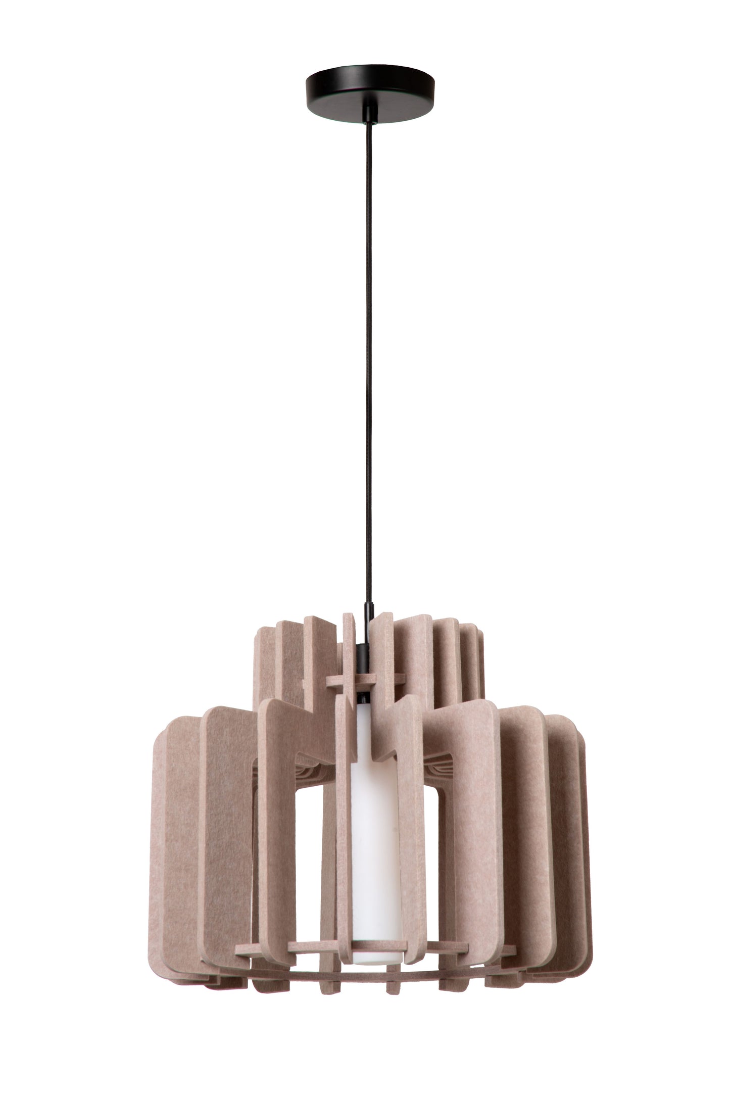 Lucide ROLLO - Pendant light - 1xE27 - Taupe