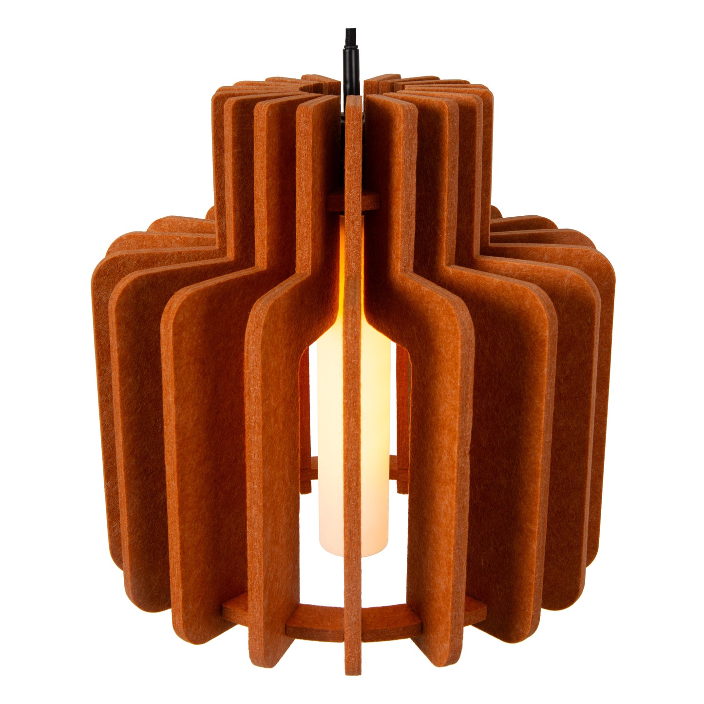 Lucide ROLLO - Pendant light - 1xE27 - Terracotta