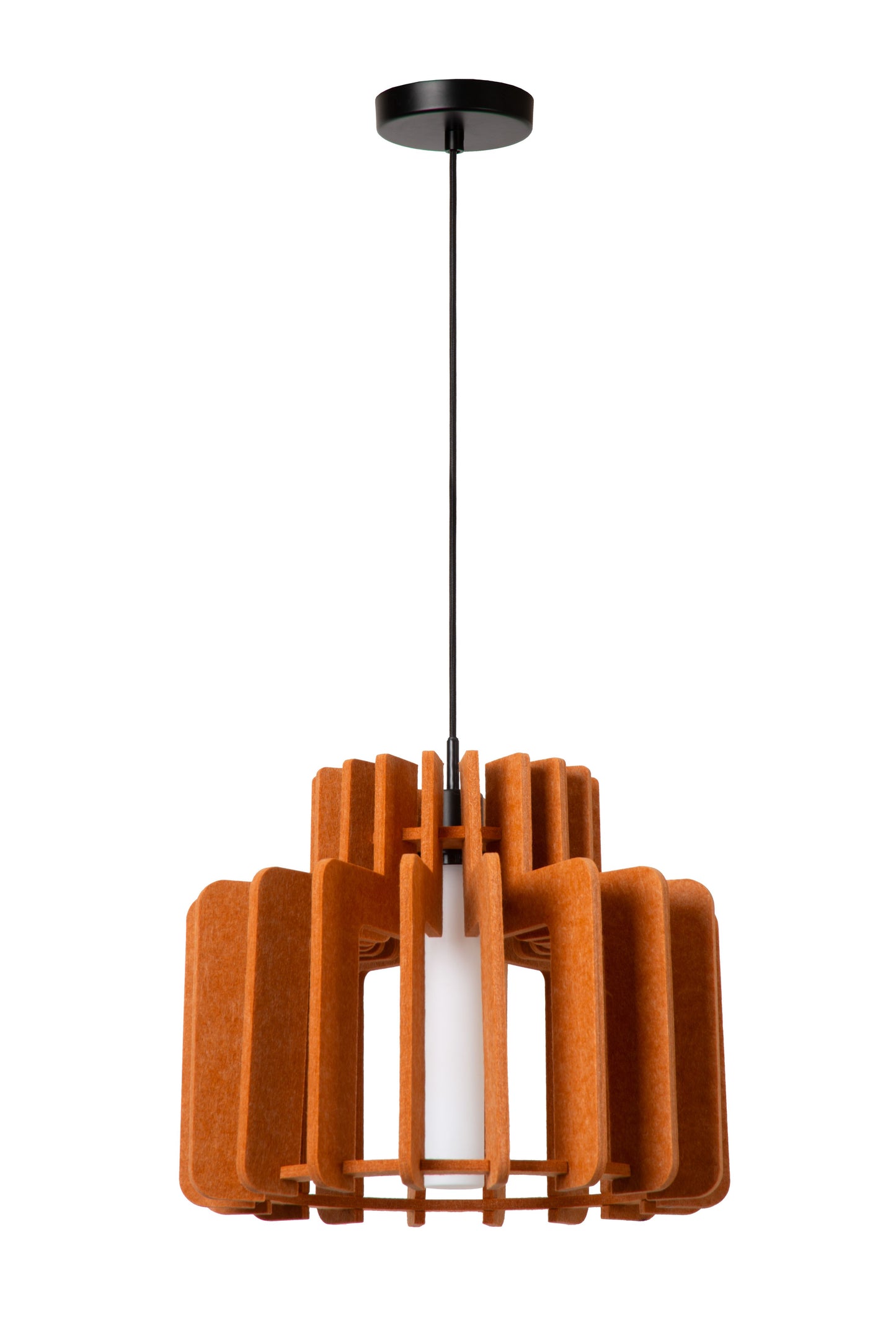 Lucide ROLLO - Pendant light - 1xE27 - Terracotta