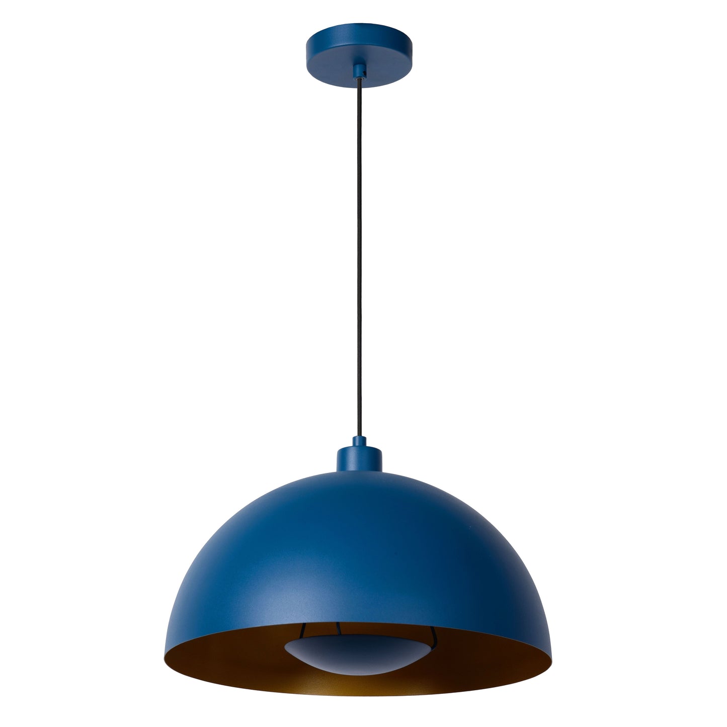 Lucide SIEMON - Pendant light - Ø 40 cm - 1xE27 - Blue