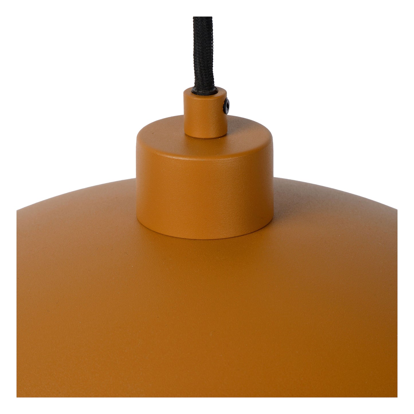 Lucide SIEMON - Pendant light - Ø 40 cm - 1xE27 - Ocher Yellow