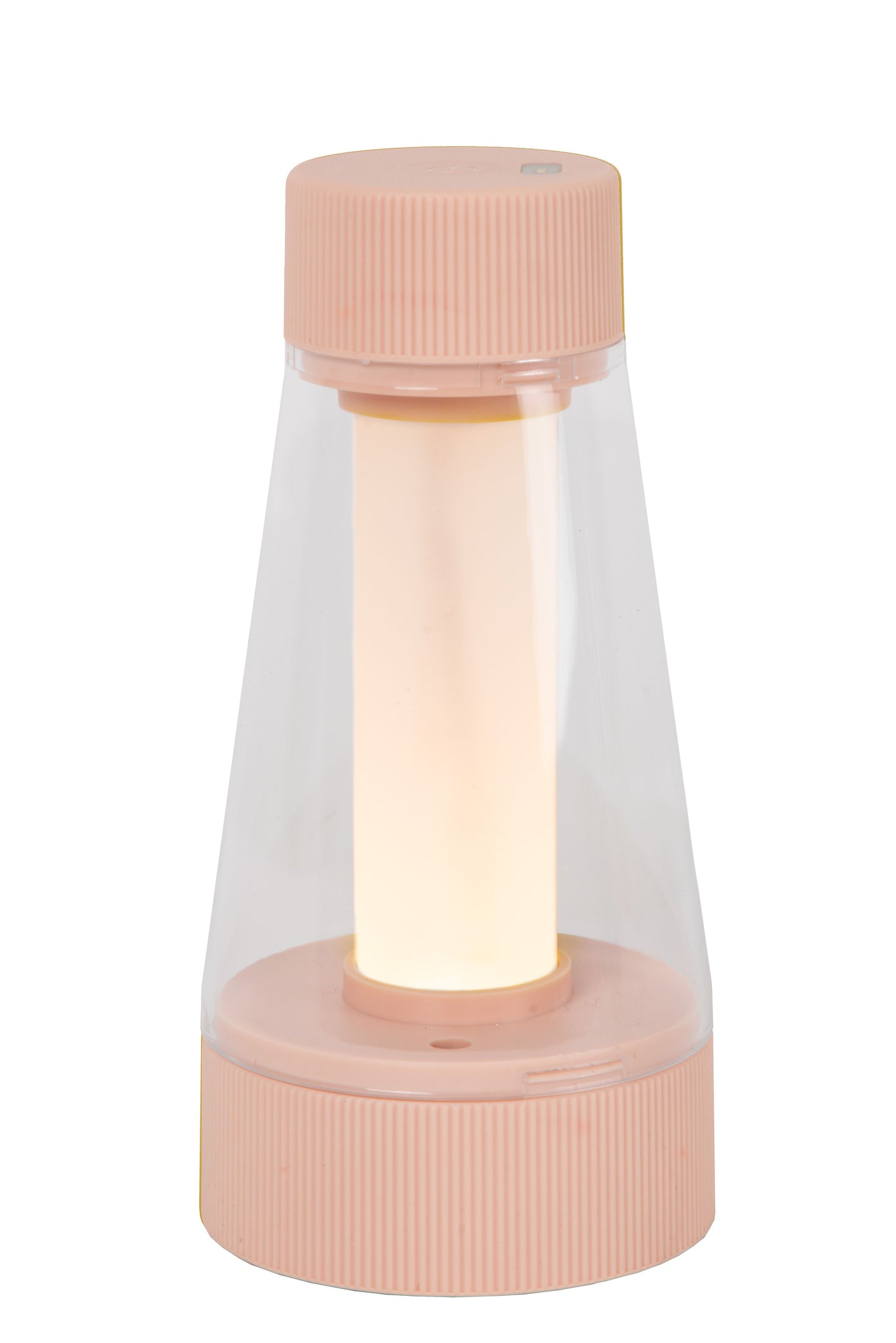 Lucide LORALI - Rechargeable Table lamp Indoor/Outdoor - Battery pack/batteries - Ø 7,7 cm - LED Dim. - IP44 - Pink