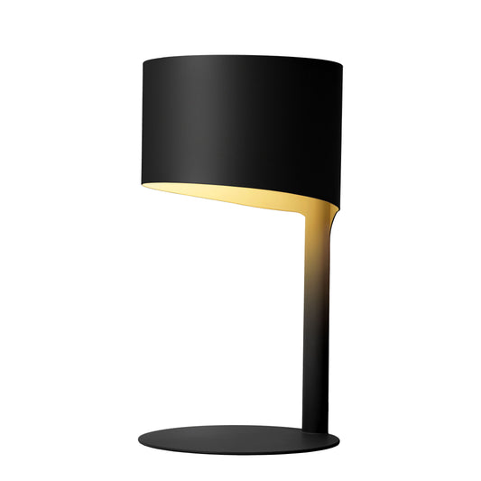 Lucide KNULLE - Table lamp - Ø 15 cm - 1xE14 - Black