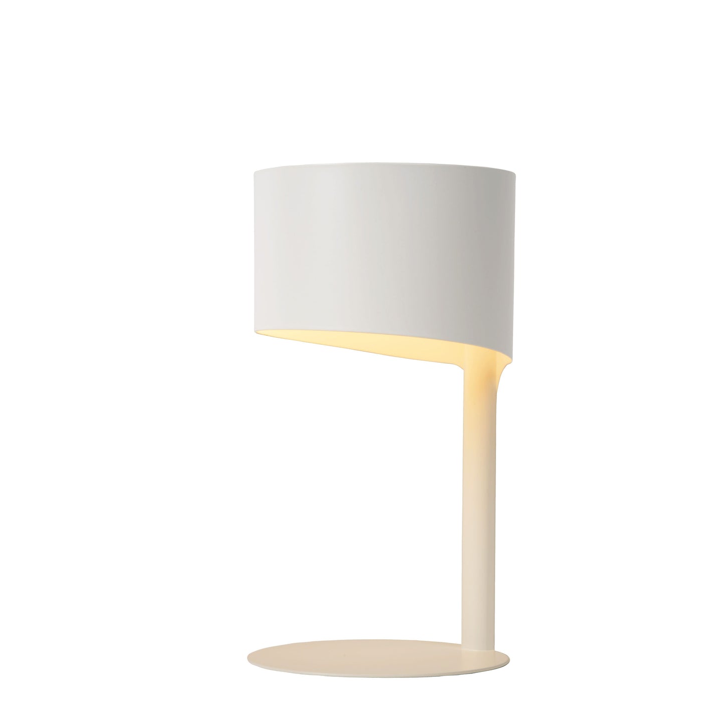 Lucide KNULLE - Table lamp - Ø 15 cm - 1xE14 - White