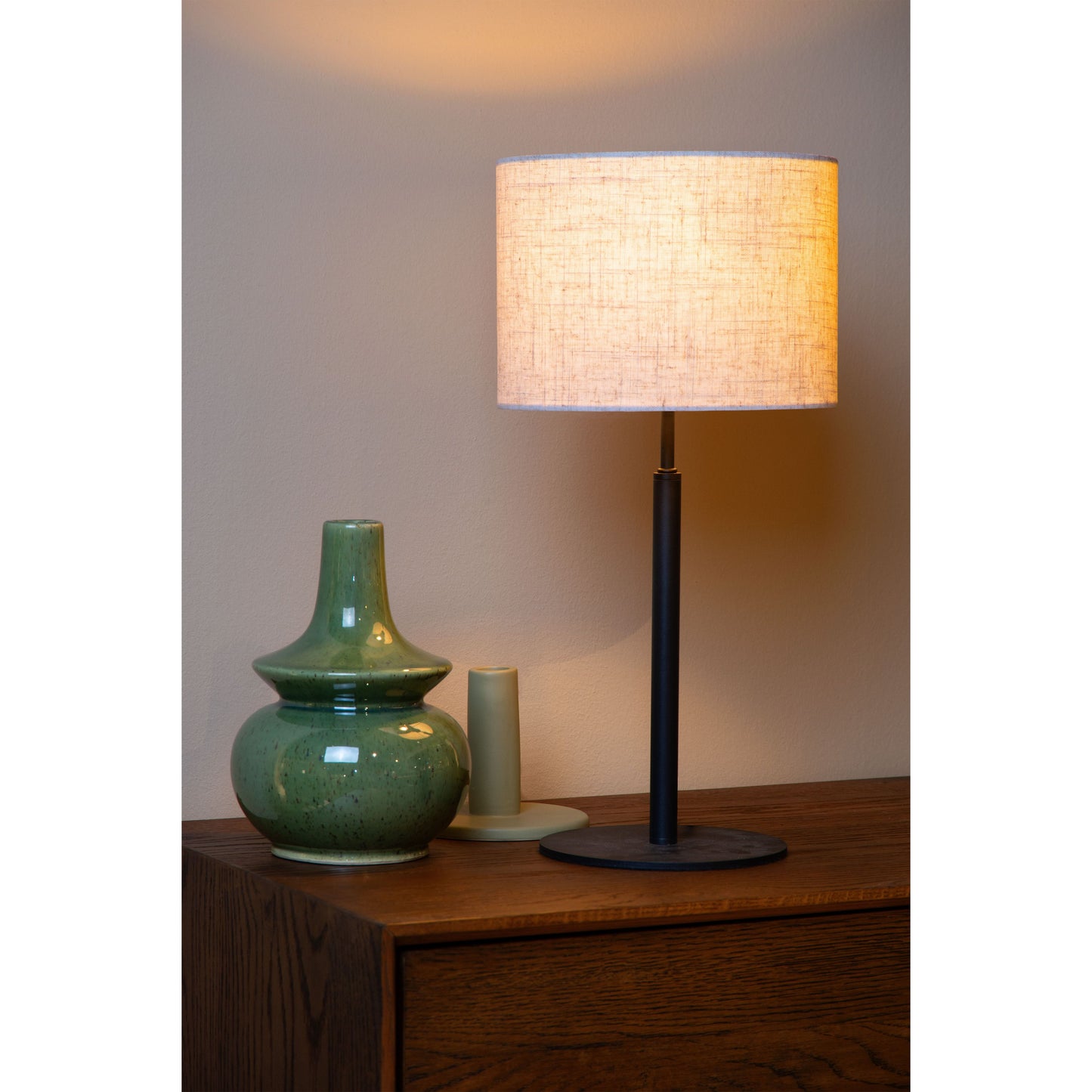 Lucide MAYA - Table lamp - Ø 26 cm - 1xE27 - Cream