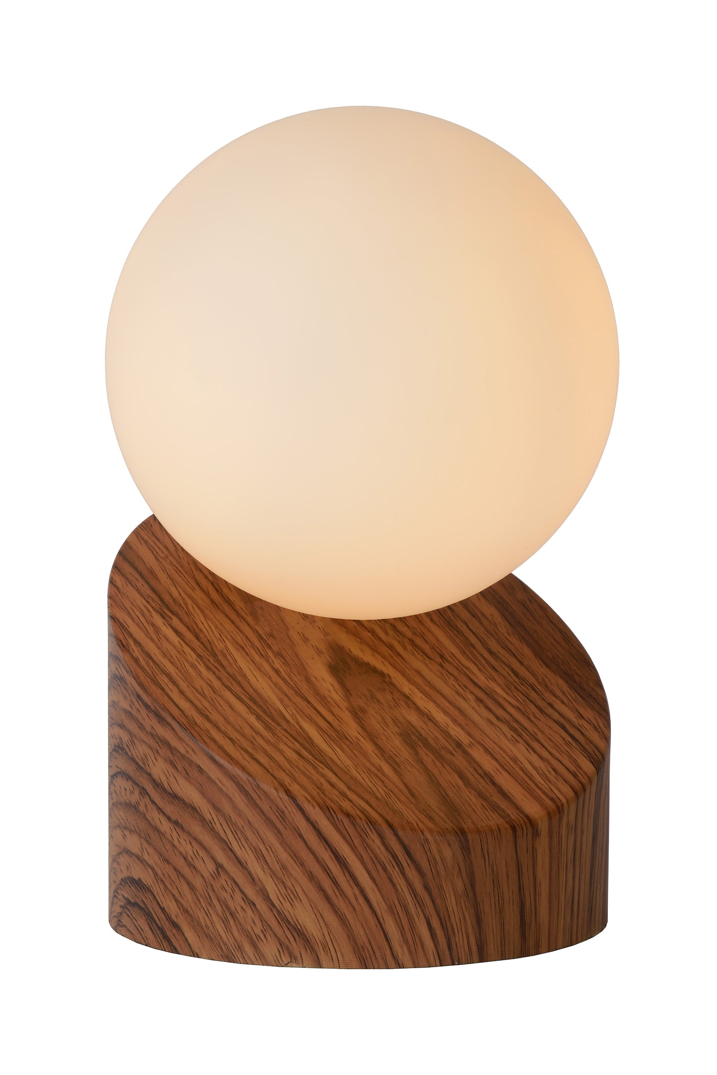 Lucide LEN - Table lamp - Ø 10 cm - 1xG9 - Wood