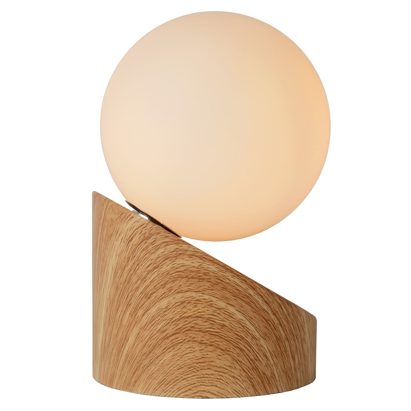 Lucide LEN - Table lamp - Ø 10 cm - 1xG9 - Light wood