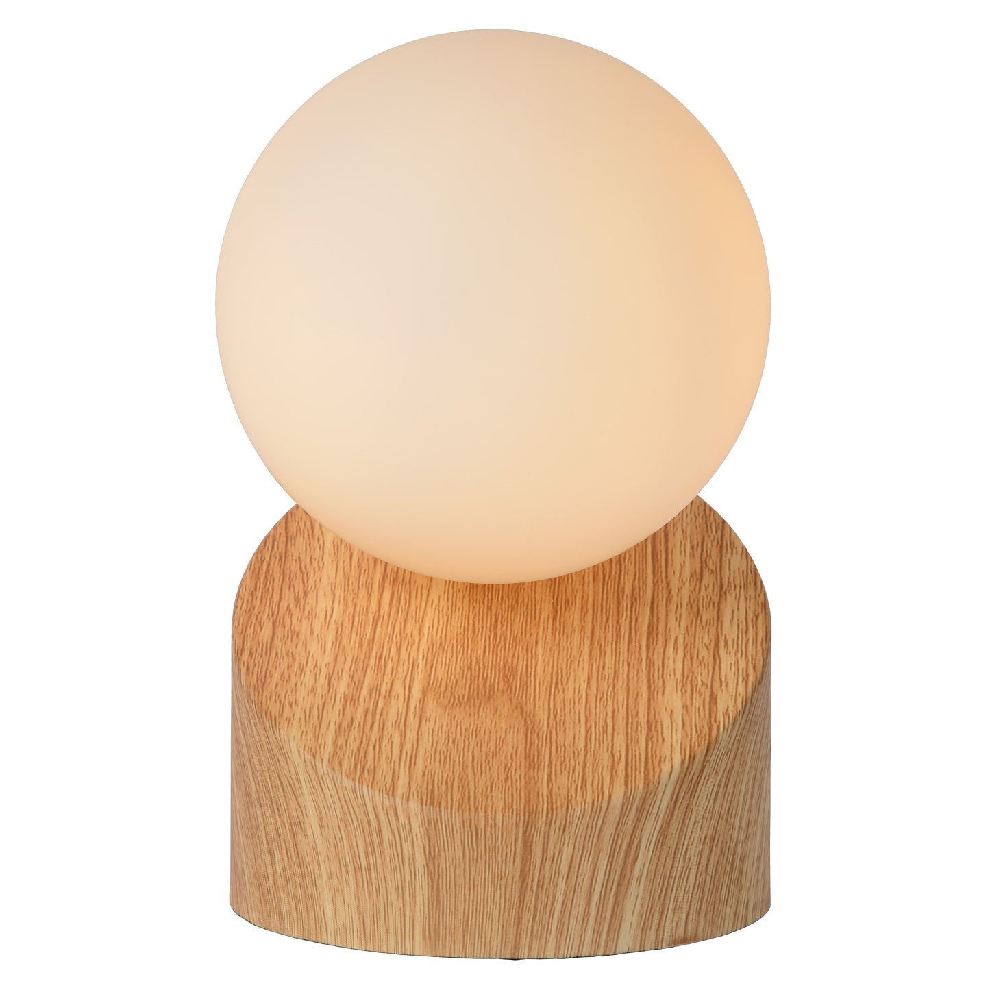 Lucide LEN - Table lamp - Ø 10 cm - 1xG9 - Light wood