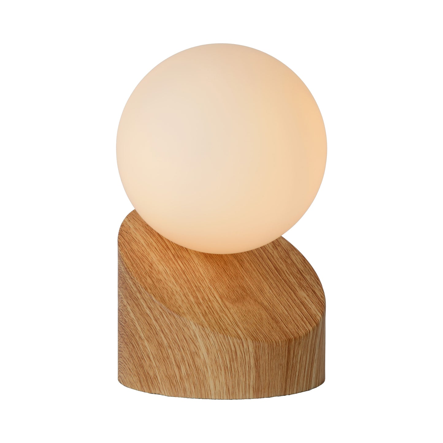 Lucide LEN - Table lamp - Ø 10 cm - 1xG9 - Light wood