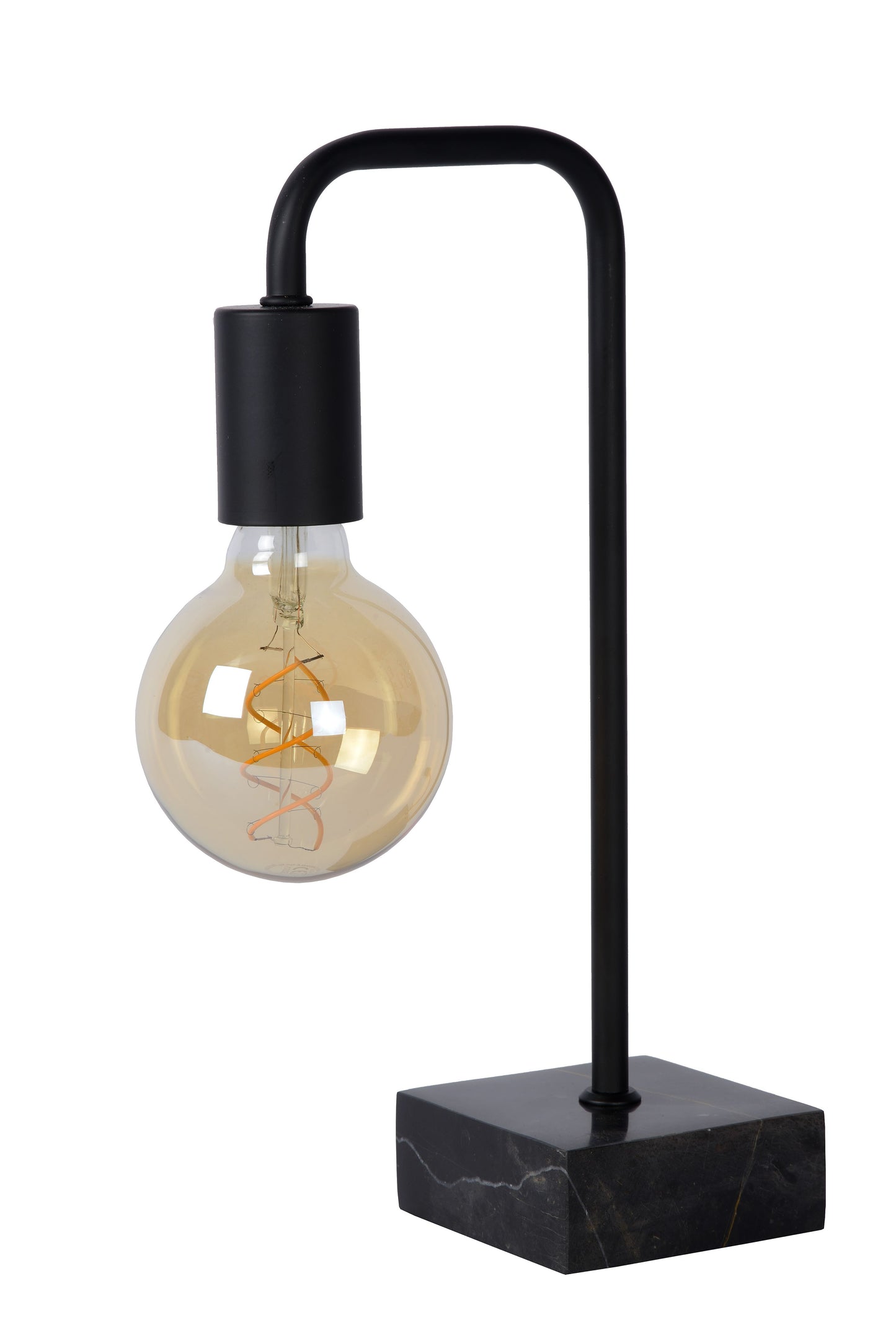 Lucide LORIN - Table lamp - 1xE27 - Black