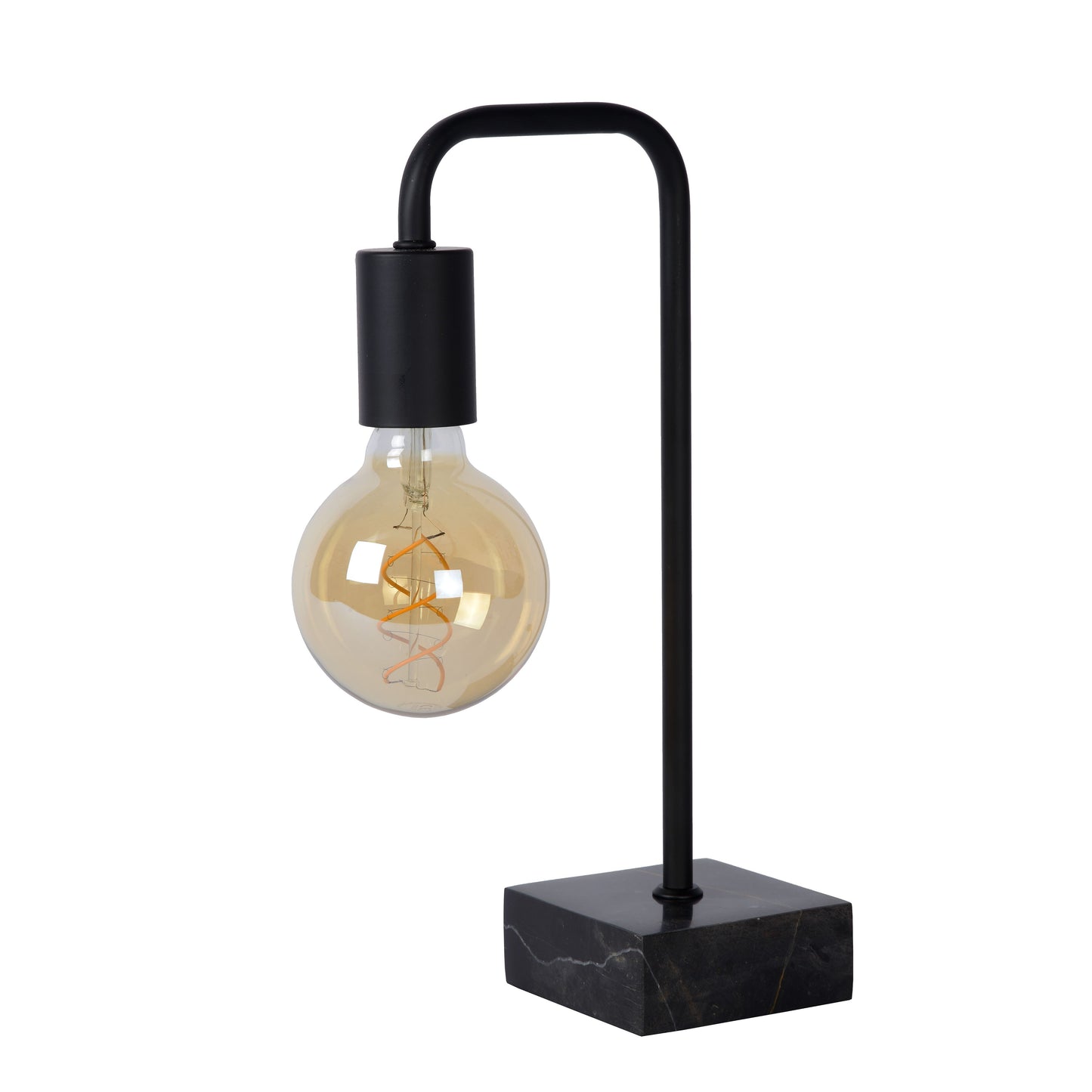 Lucide LORIN - Table lamp - 1xE27 - Black