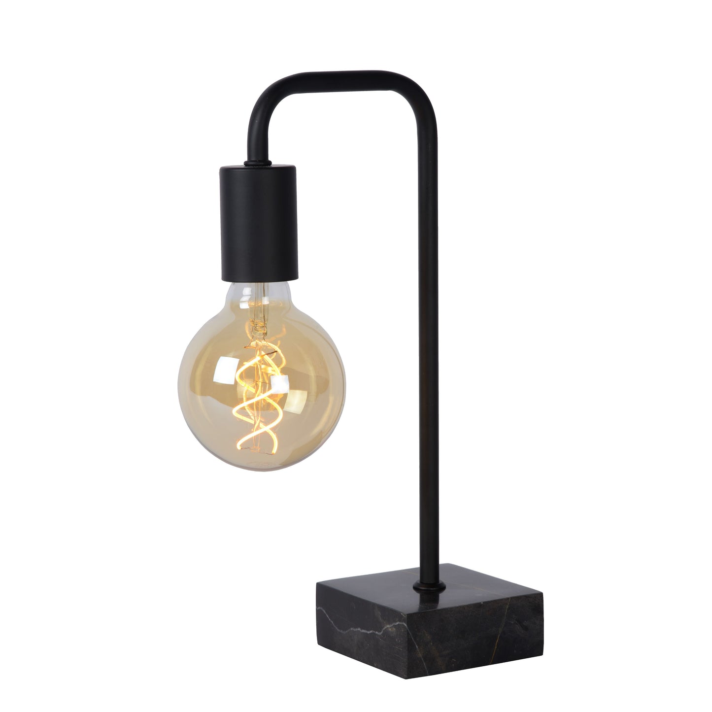 Lucide LORIN - Table lamp - 1xE27 - Black