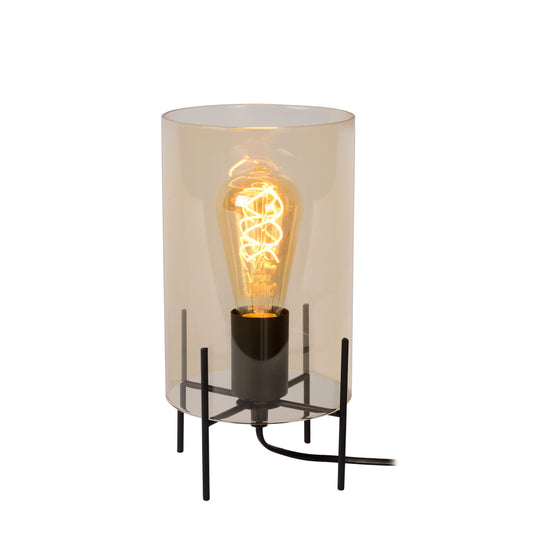 Lucide STEFFIE - Table lamp - Ø 15 cm - 1xE27 - Amber