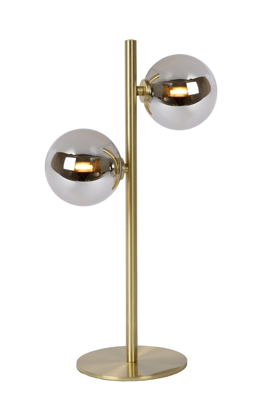 Lucide TYCHO - Table lamp - 2xG9 - Matt Gold / Brass