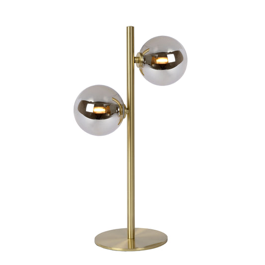 Lucide TYCHO - Table lamp - 2xG9 - Matt Gold / Brass