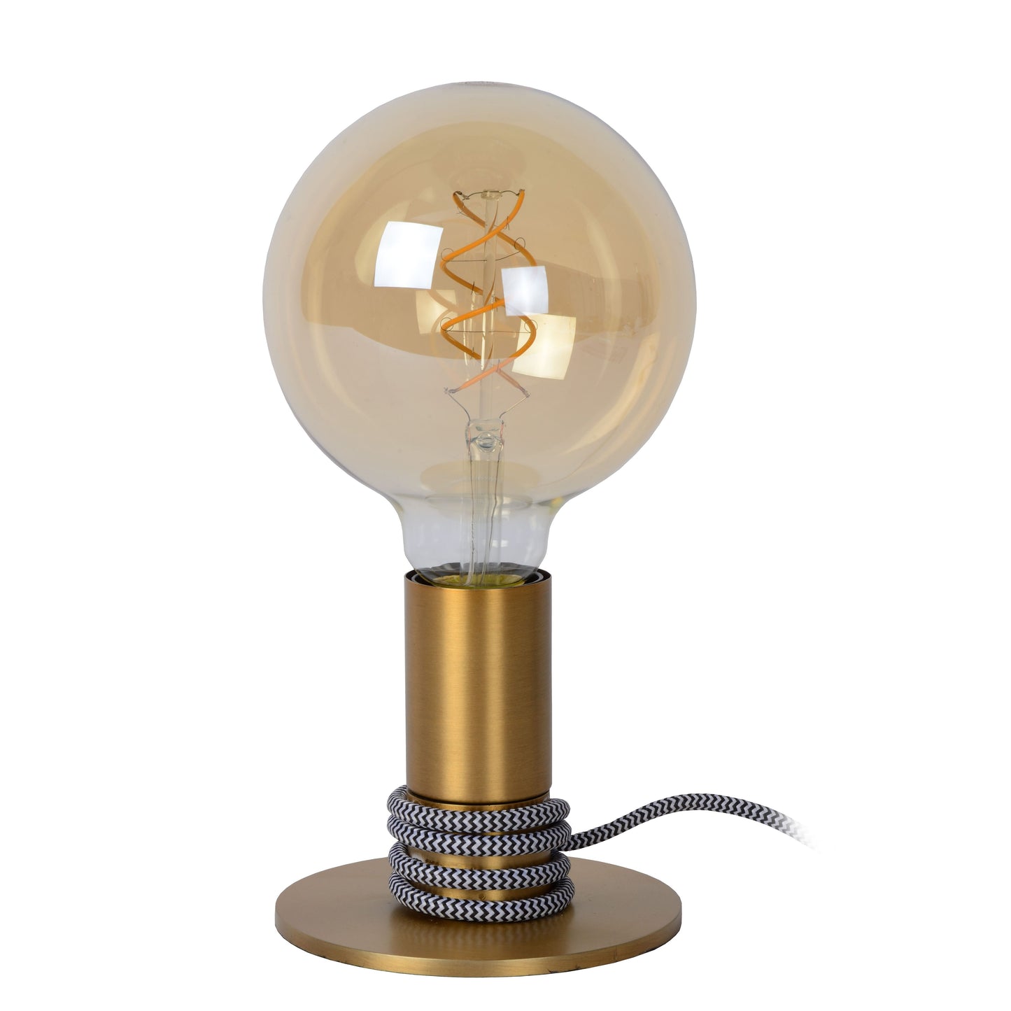 Lucide MARIT - Table lamp - 1xE27 - Matt Gold / Brass