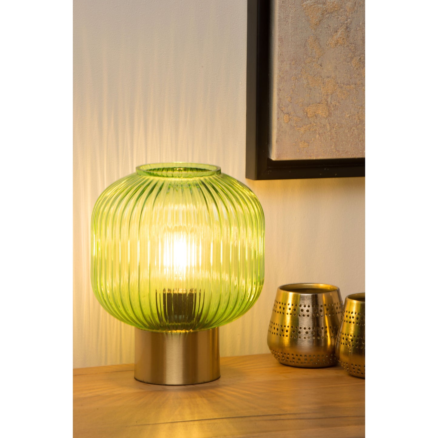 Lucide MALOTO - Table lamp - Ø 20 cm - 1xE27 - Green