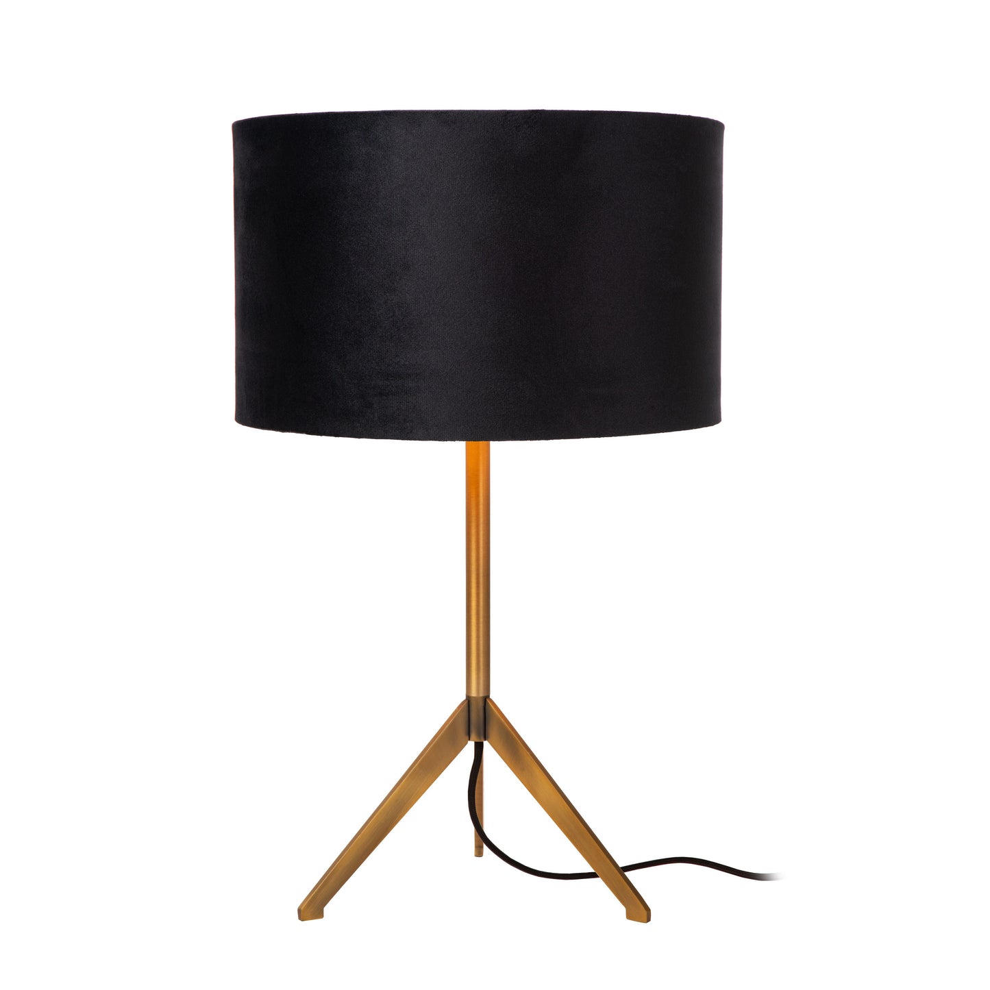 Lucide TONDO - Table lamp - Ø 30 cm - 1xE27 - Matt Gold / Brass