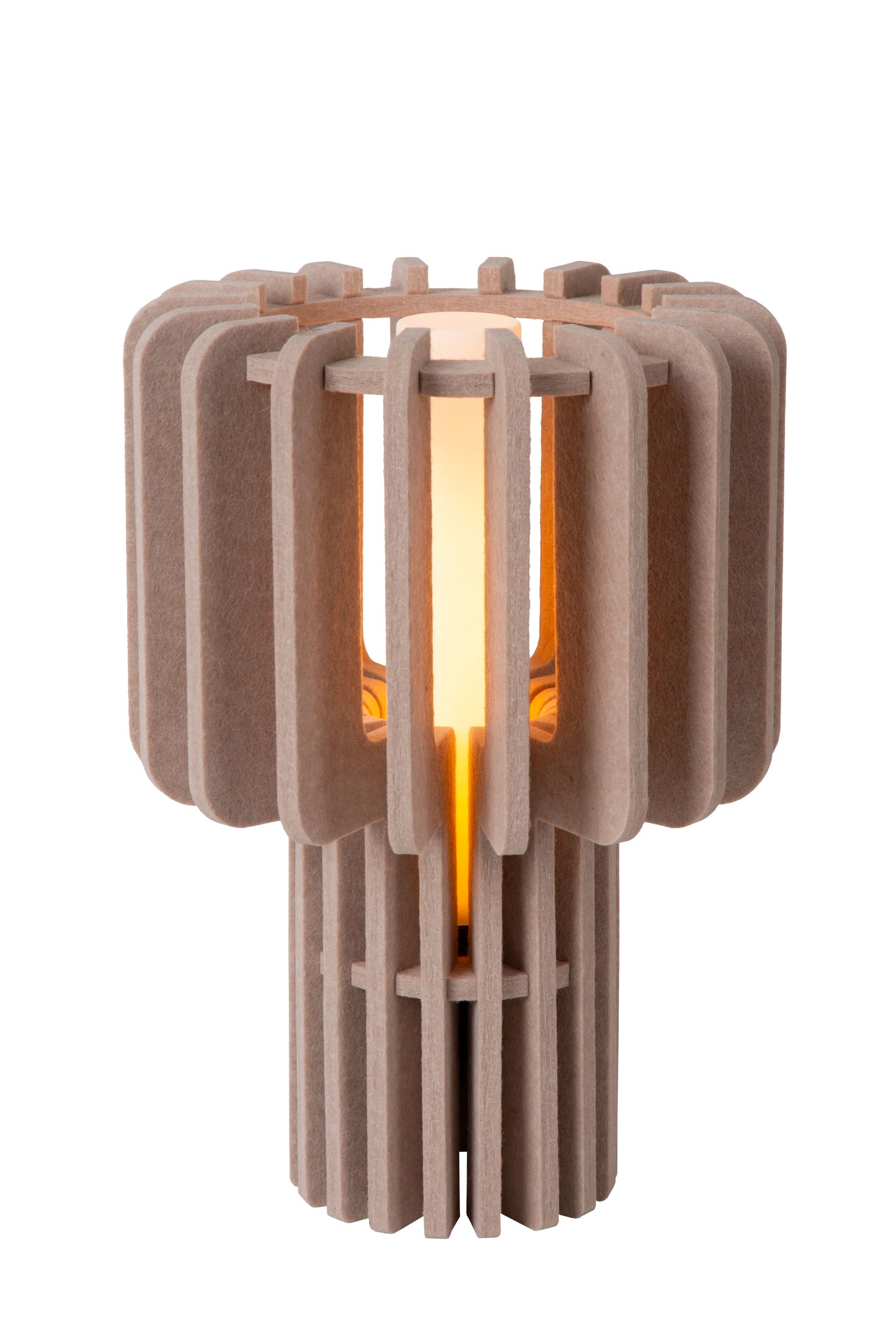 Lucide ROLLO - Table lamp - 1xE27 - Taupe