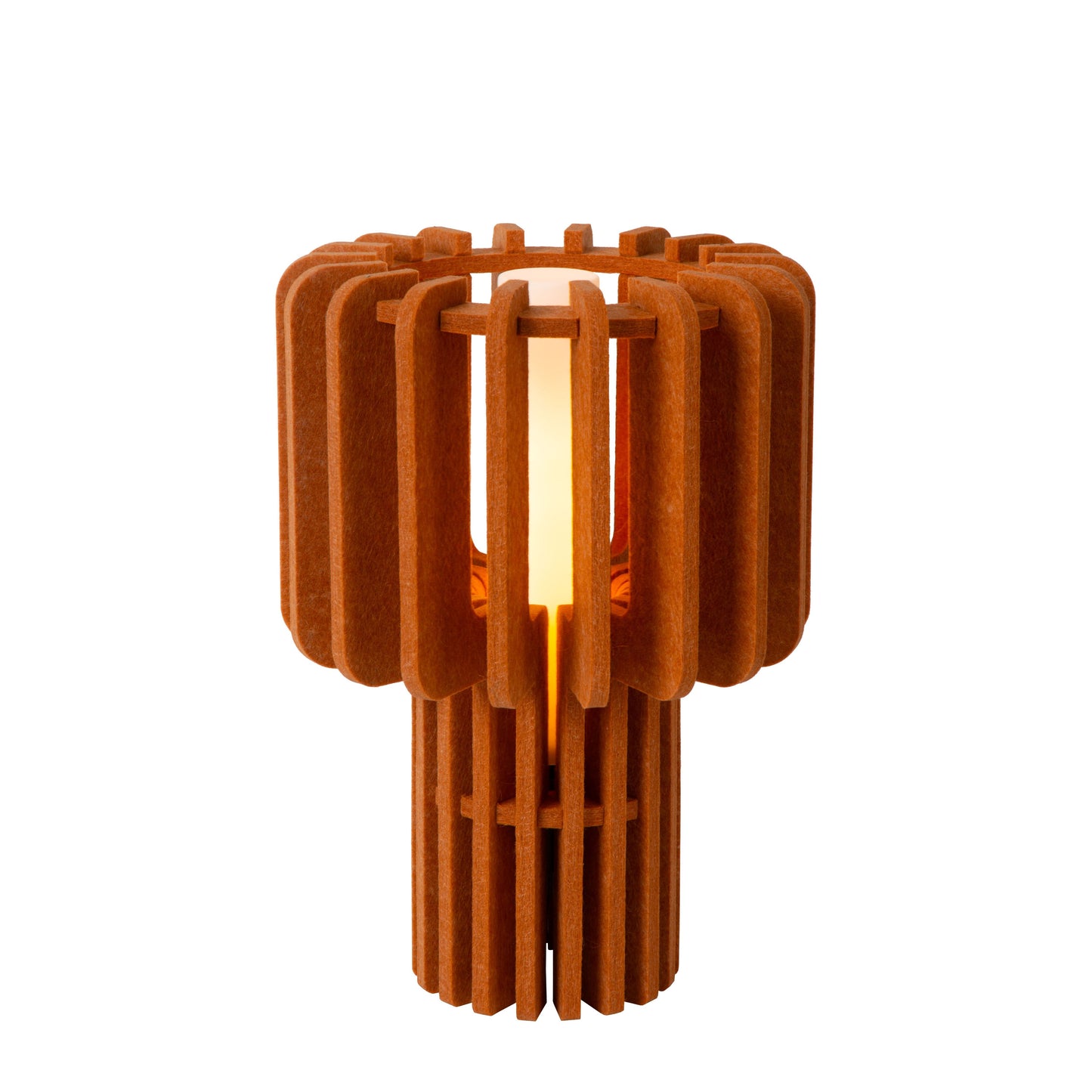 Lucide ROLLO - Table lamp - 1xE27 - Terracotta