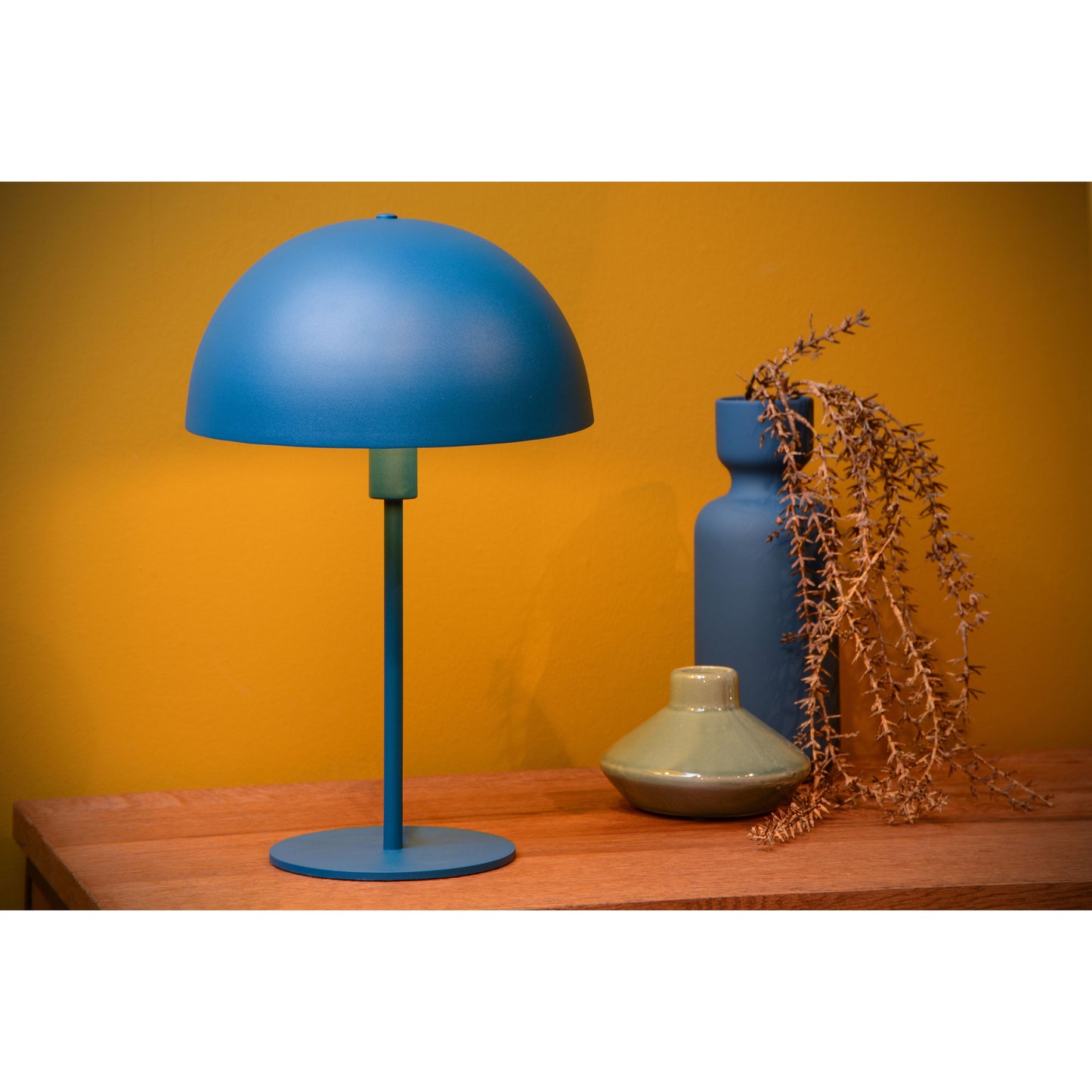 Lucide SIEMON - Table lamp - Ø 25 cm - 1xE14 - Blue