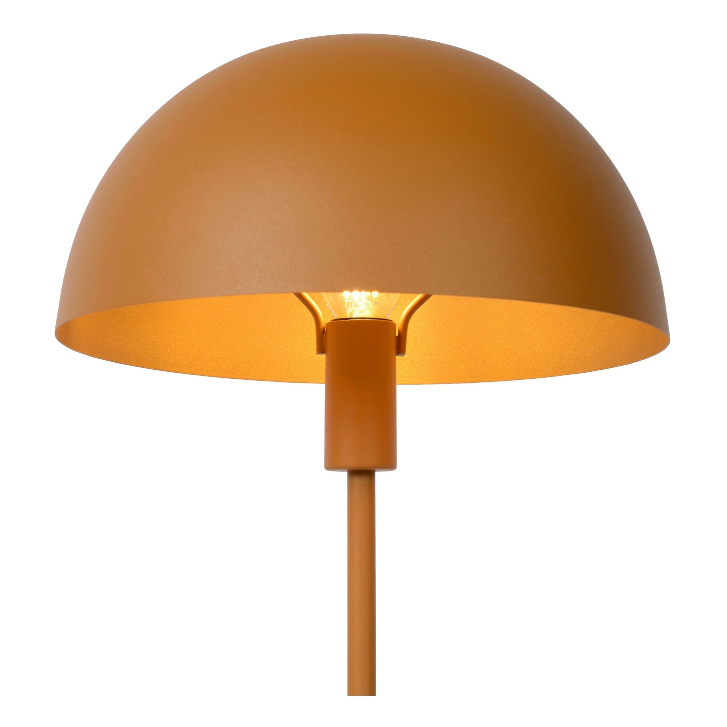 Lucide SIEMON - Table lamp - Ø 25 cm - 1xE14 - Ocher Yellow