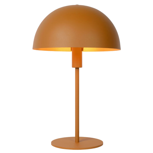 Lucide SIEMON - Table lamp - Ø 25 cm - 1xE14 - Ocher Yellow