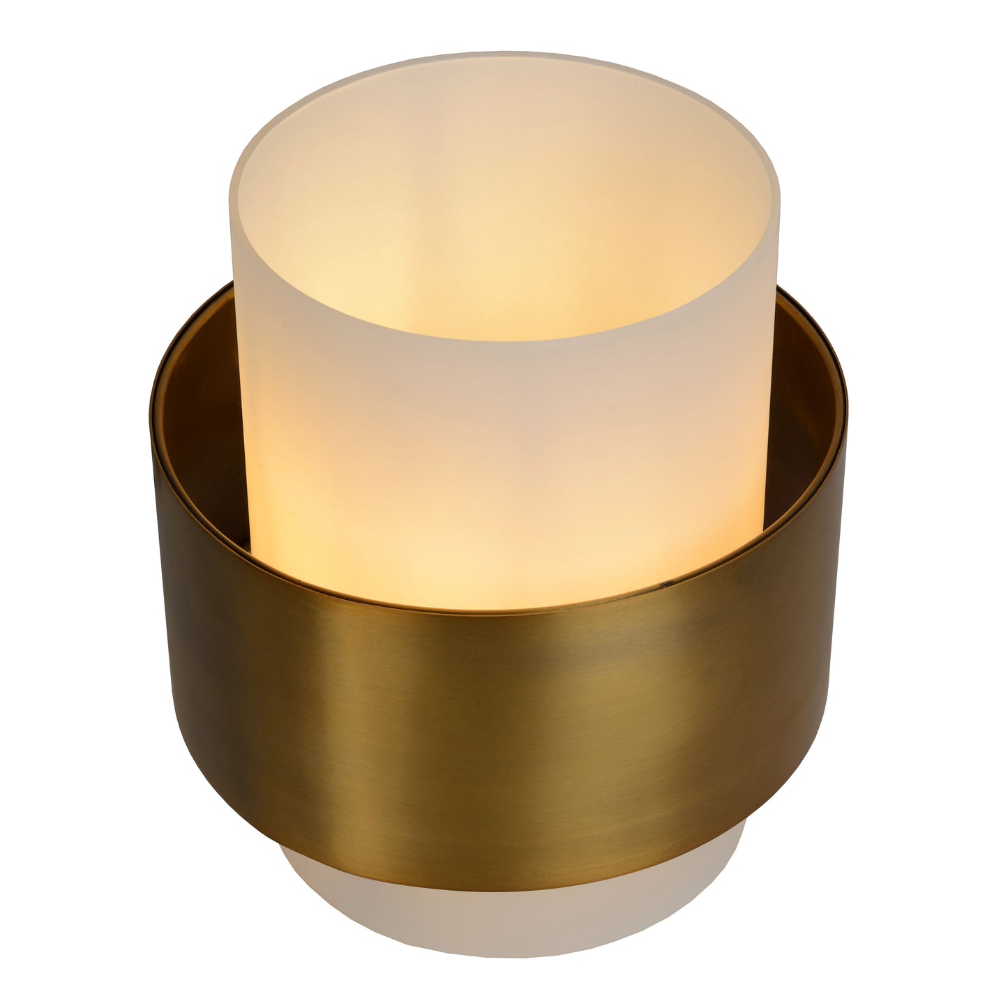 Lucide FIRMIN - Table lamp - Ø 20 cm - 1xE27 - Matt Gold / Brass