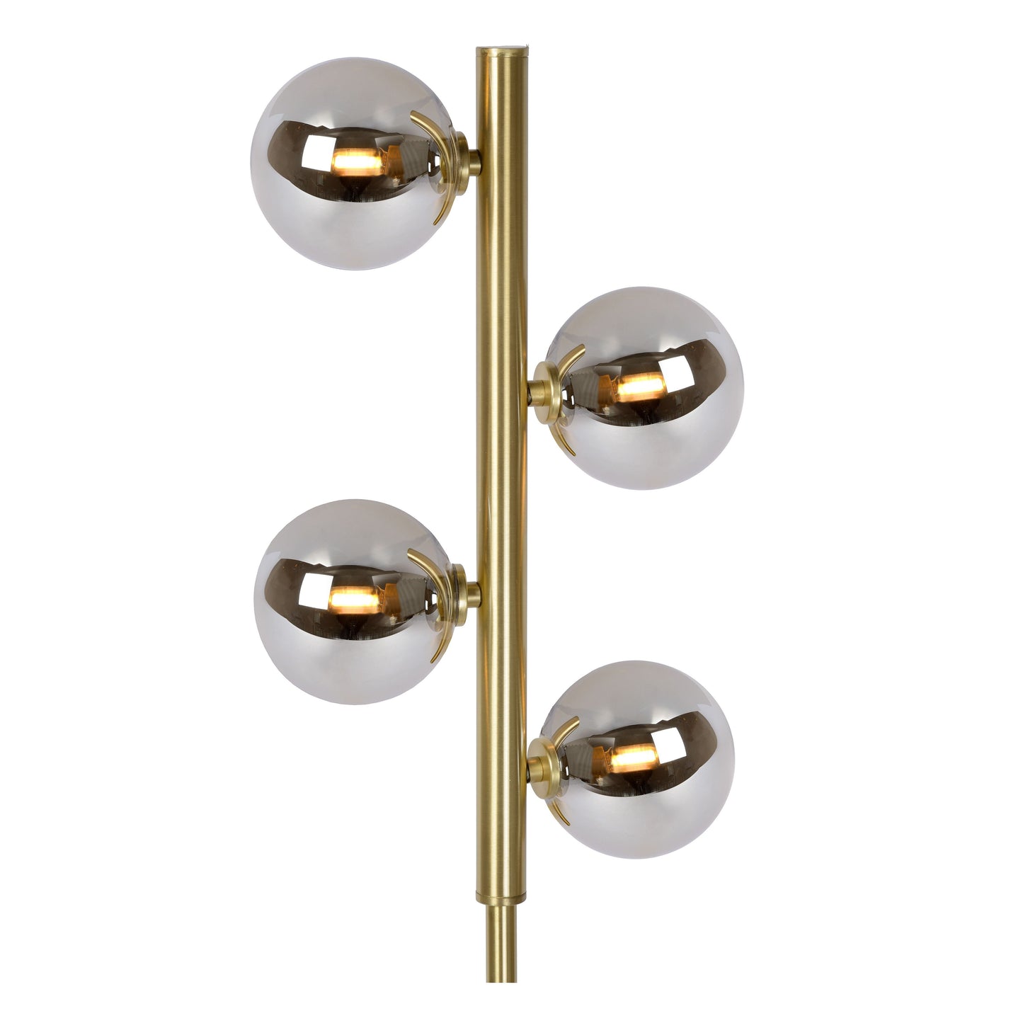 Lucide TYCHO - Floor lamp - 4xG9 - Matt Gold / Brass