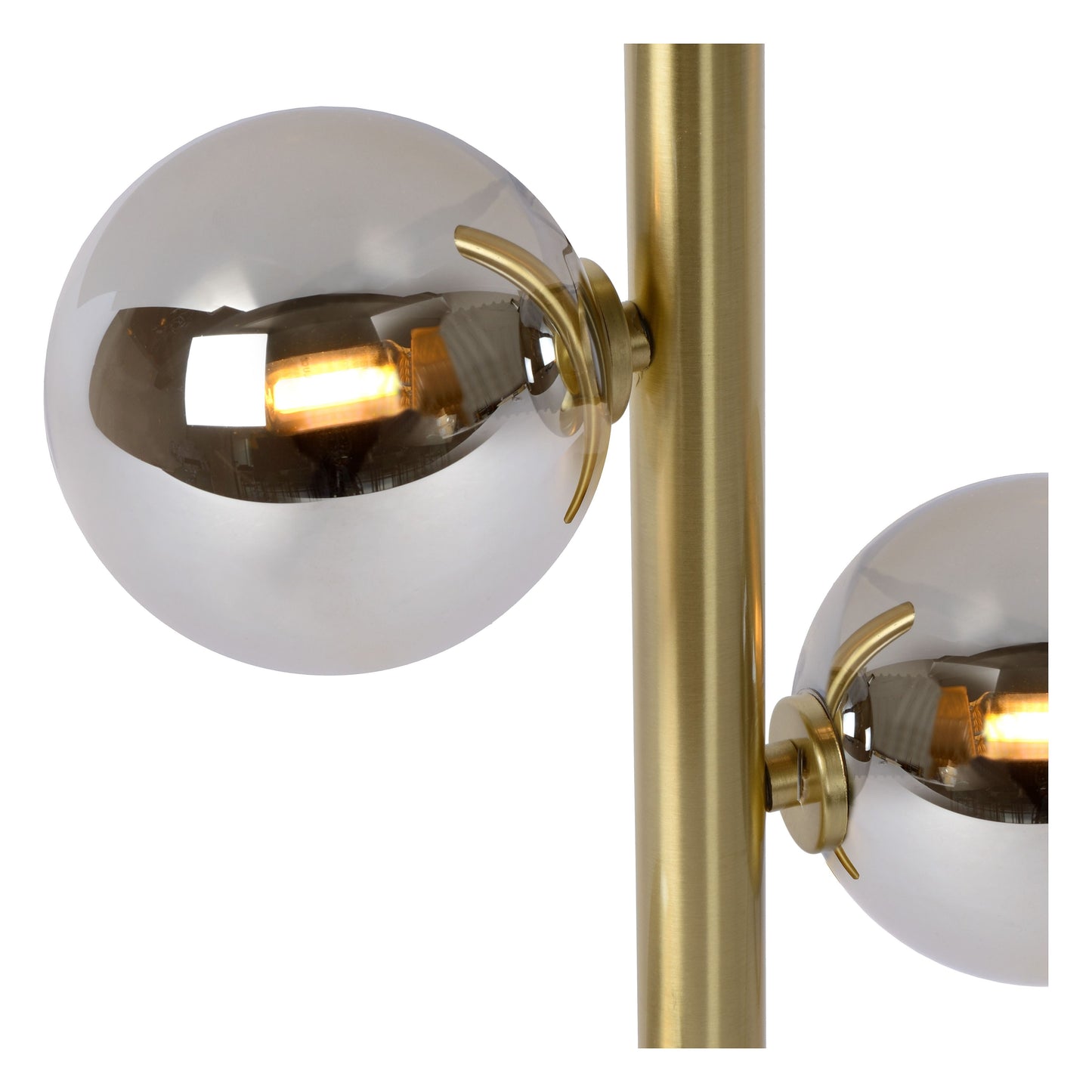 Lucide TYCHO - Floor lamp - 4xG9 - Matt Gold / Brass