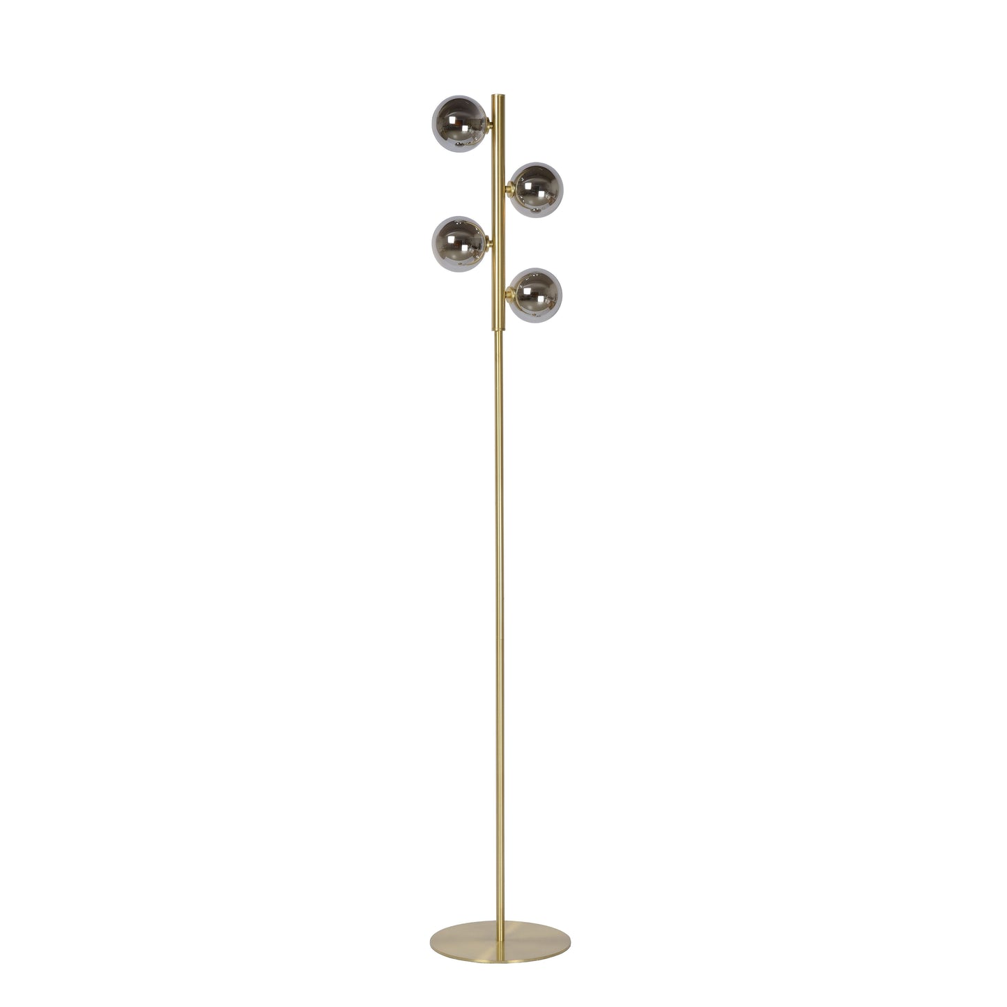 Lucide TYCHO - Floor lamp - 4xG9 - Matt Gold / Brass