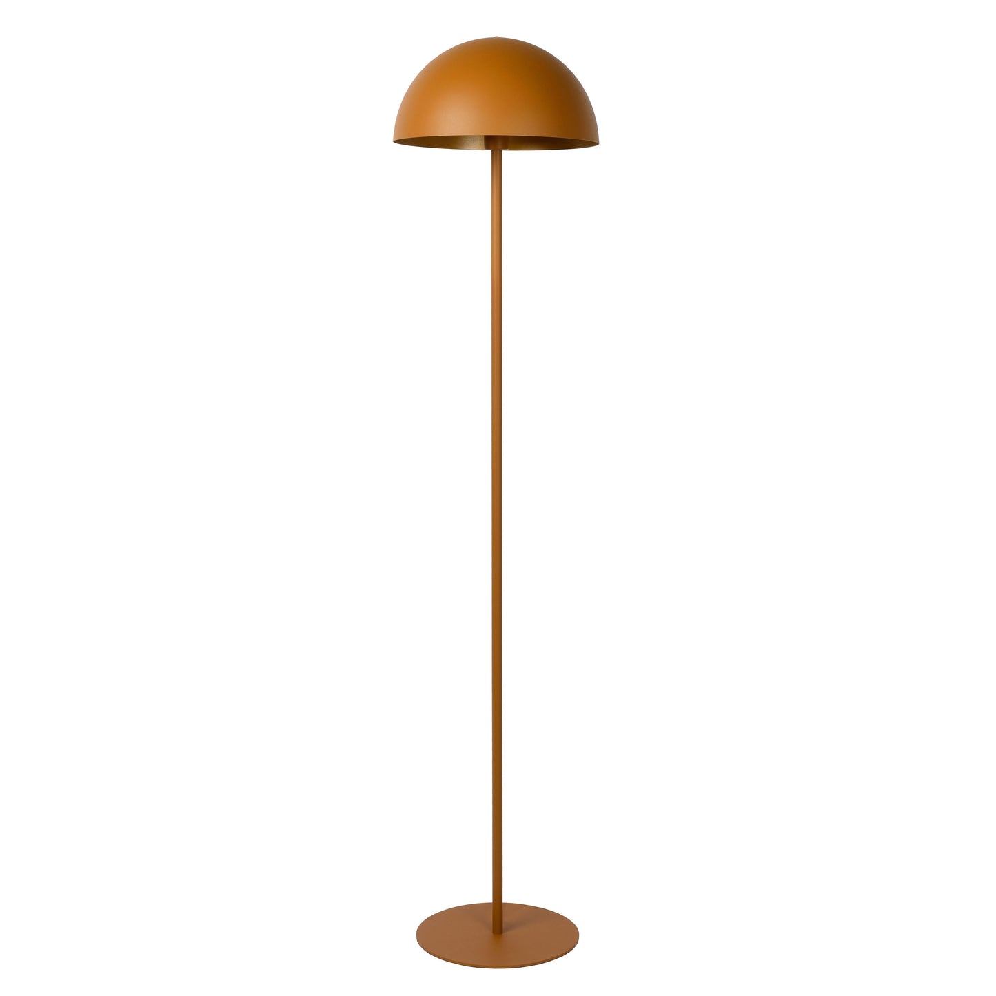 Lucide SIEMON - Floor lamp - Ø 35 cm - 1xE27 - Ocher Yellow