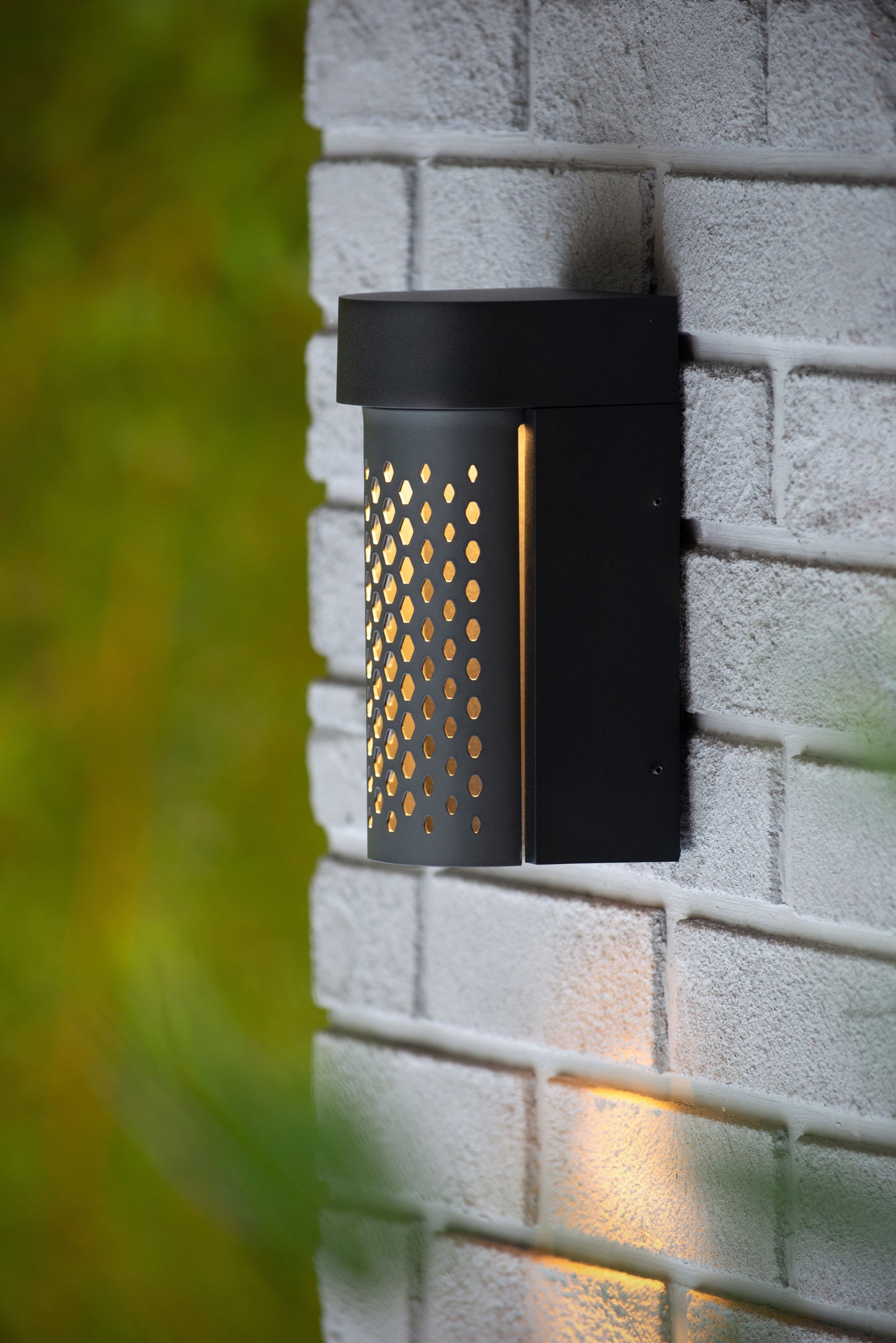 Lucide KIRAN - Wall light Indoor/Outdoor - LED - 1x10W 2700K - IP65 - Black