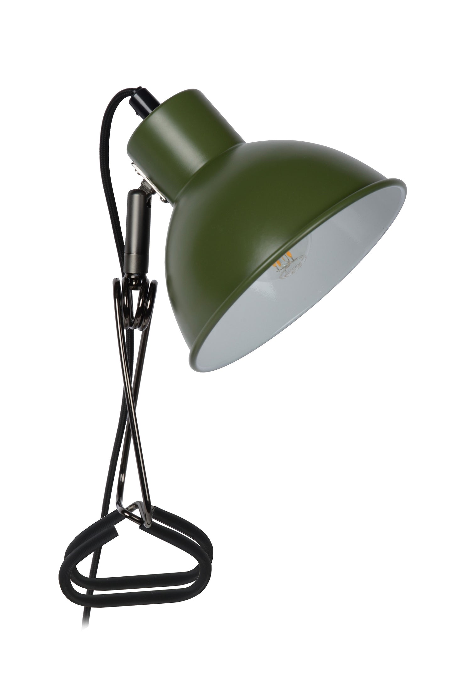 Lucide MOYS - Clamp lamp - 1xE27 - Green