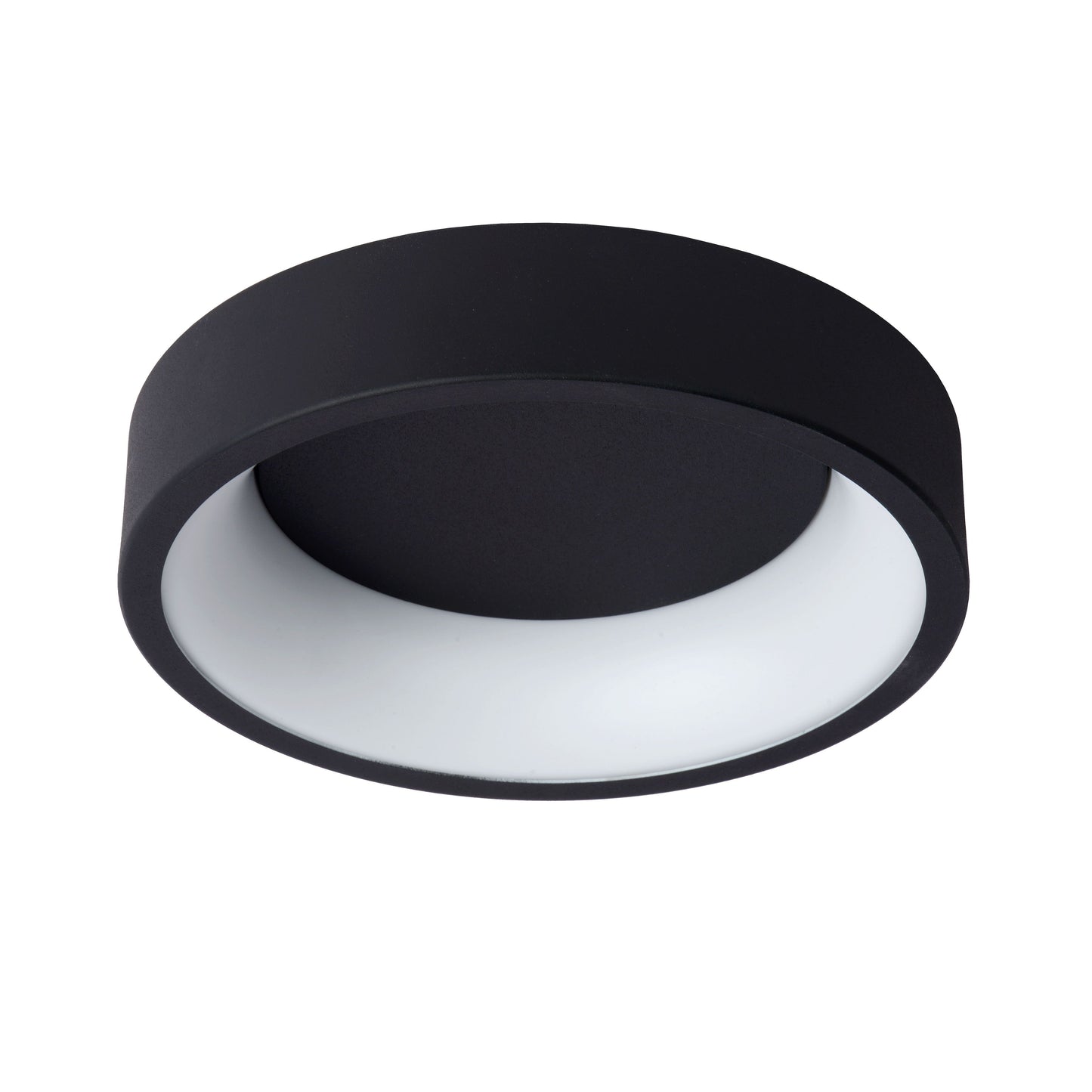 Lucide TALOWE LED - Flush ceiling light - Ø 30 cm - LED Dim. - 1x20W 3000K - Black