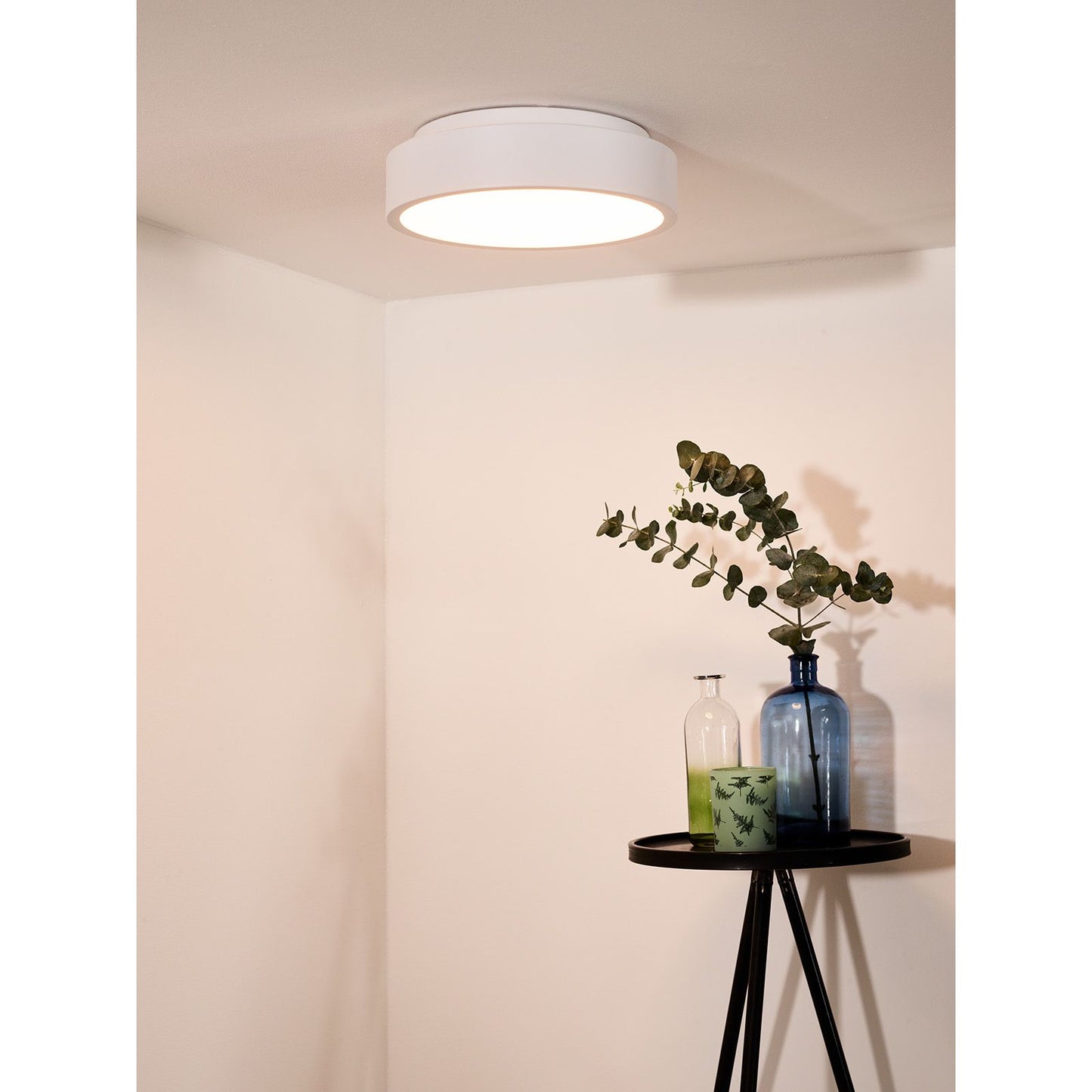 Lucide TALOWE LED - Flush ceiling light - Ø 30 cm - LED Dim. - 1x20W 3000K - White