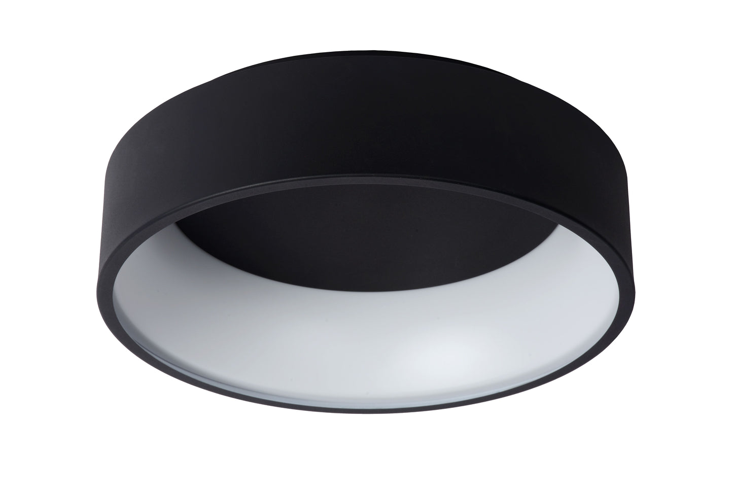 Lucide TALOWE LED - Flush ceiling light - Ø 45,5 cm - LED Dim. - 1x30W 3000K - Black