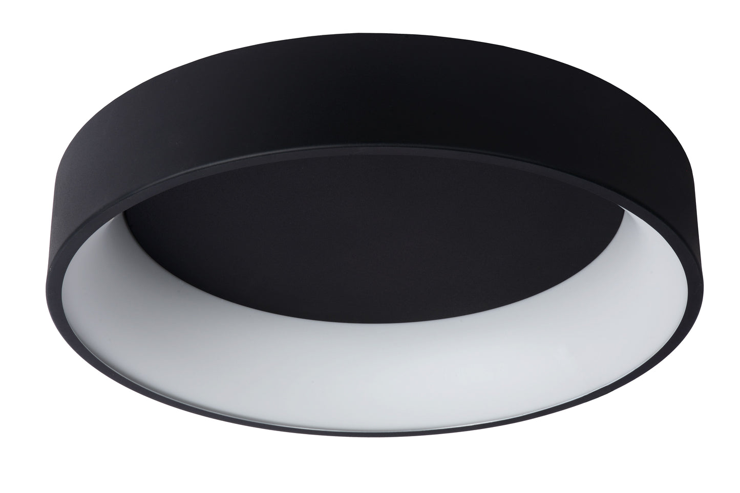 Lucide TALOWE LED - Flush ceiling light - Ø 60 cm - LED Dim. - 1x42W 3000K - Black