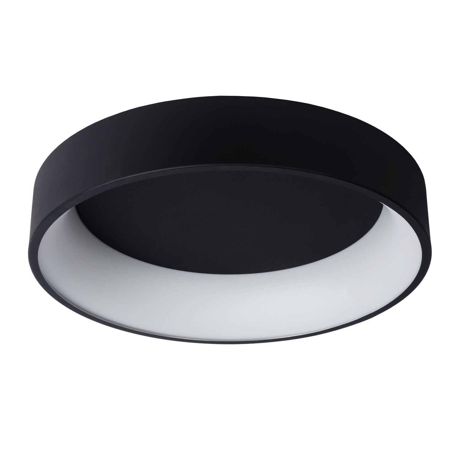 Lucide TALOWE LED - Flush ceiling light - Ø 60 cm - LED Dim. - 1x42W 3000K - Black